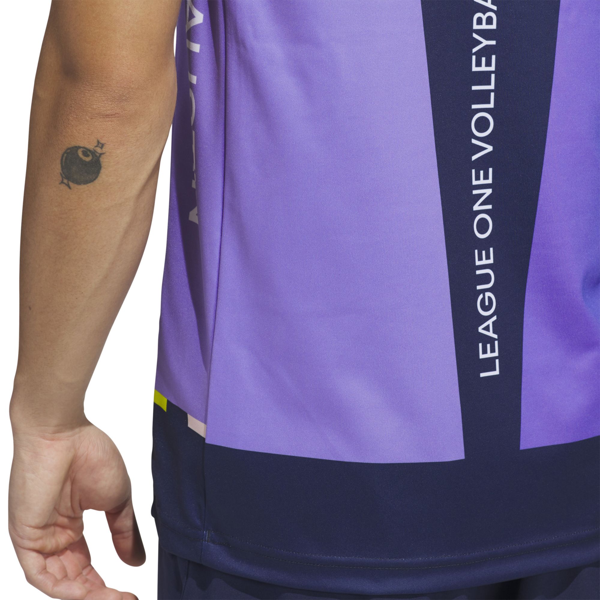 adidas Adult LOVB Austin Navy Away Replica Jersey product image