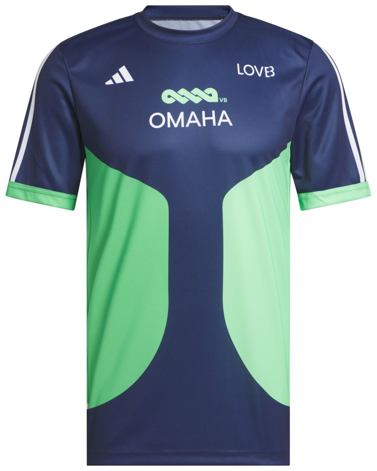 adidas Adult LOVB Omaha Navy Away Replica Jersey product image