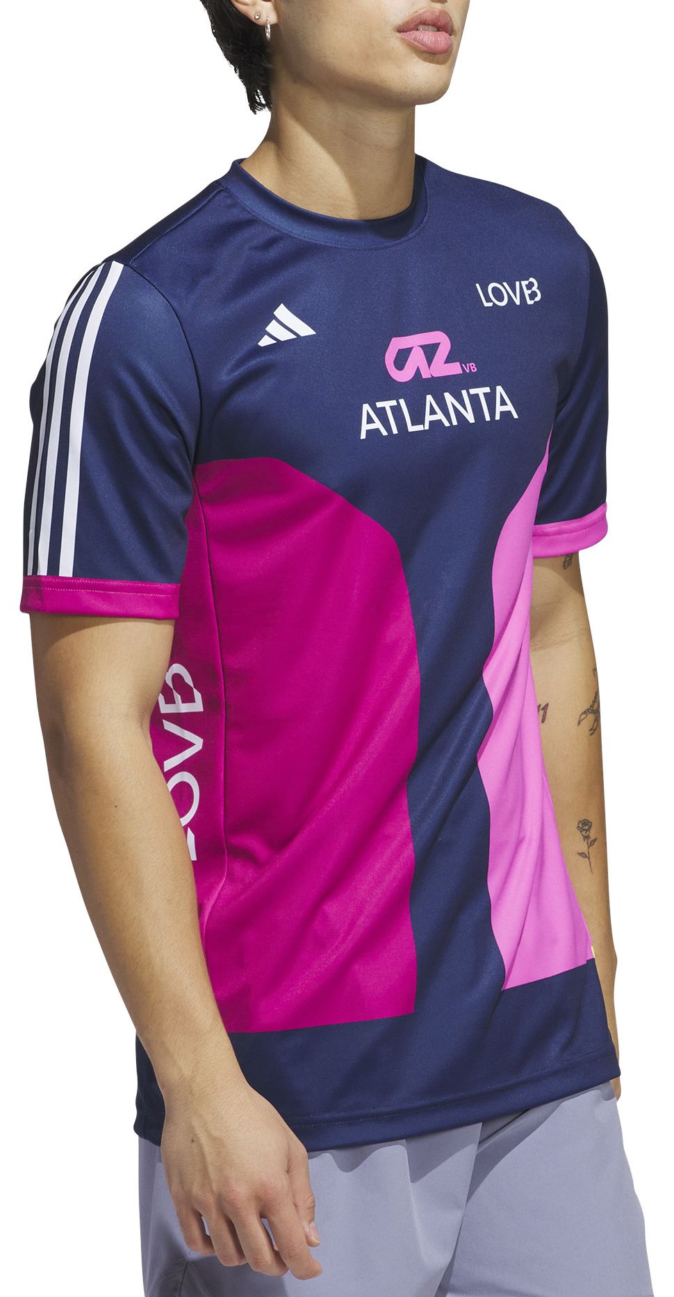 adidas Adult LOVB Atlanta Navy Away Replica Jersey product image