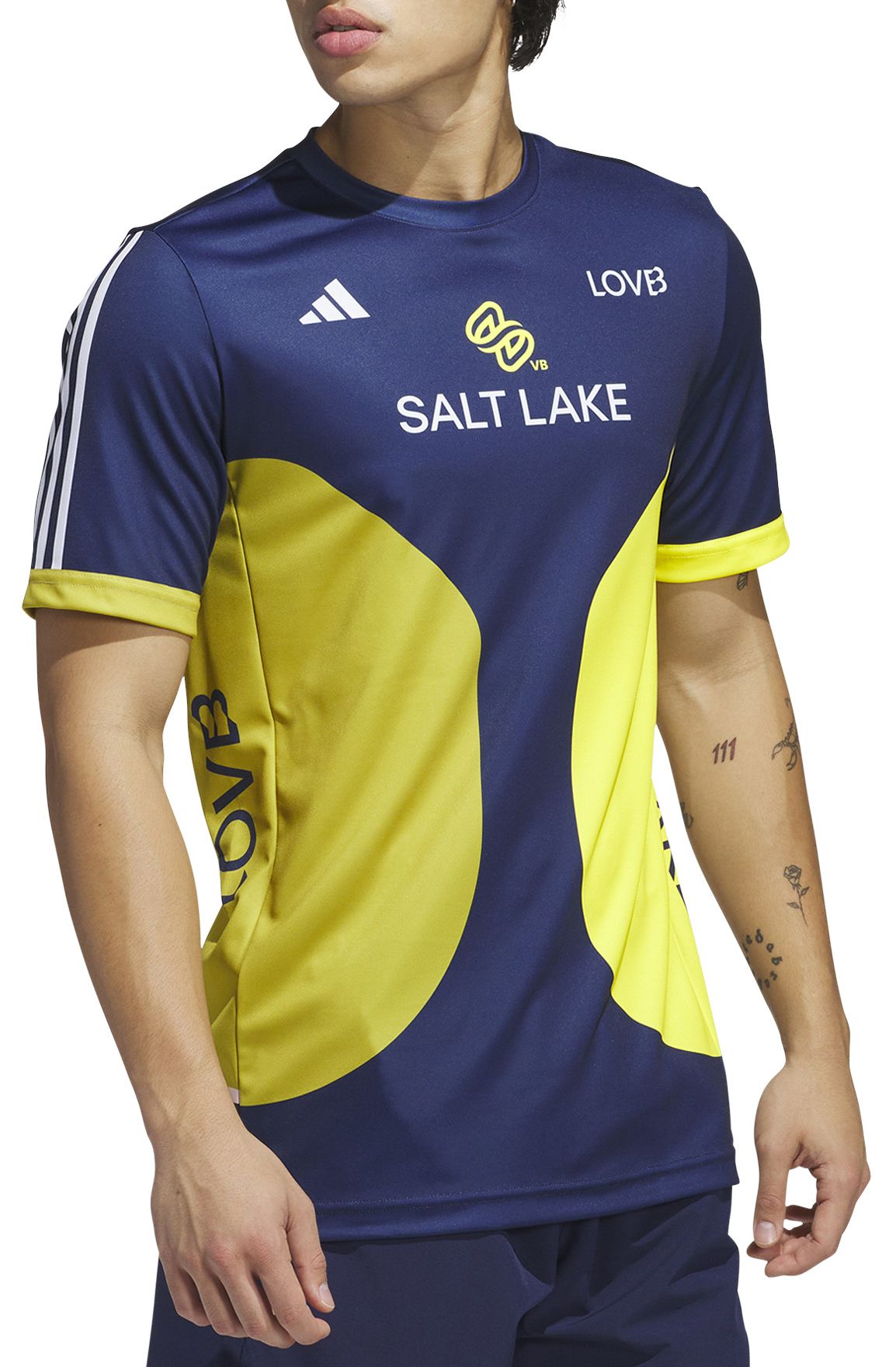 adidas Adult LOVB Salt Lake City Navy Away Replica Jersey product image