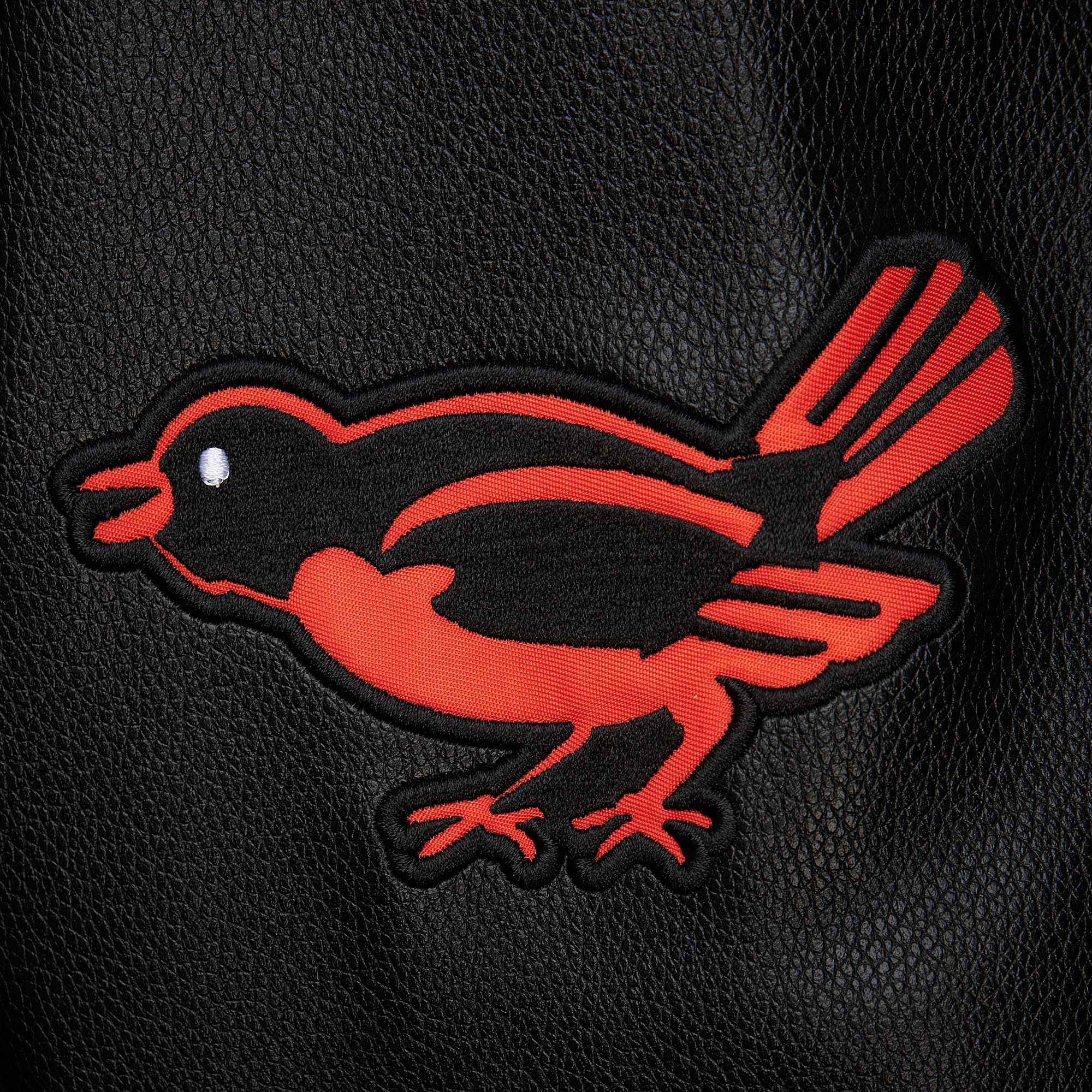 Mitchell & Ness Men's Baltimore Orioles Black Varsity Jacket product image