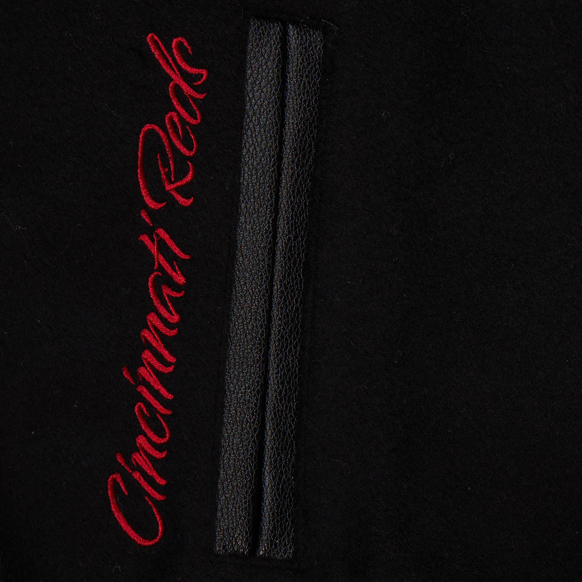 Mitchell & Ness Men's Cincinnati Reds Black Varsity Jacket product image