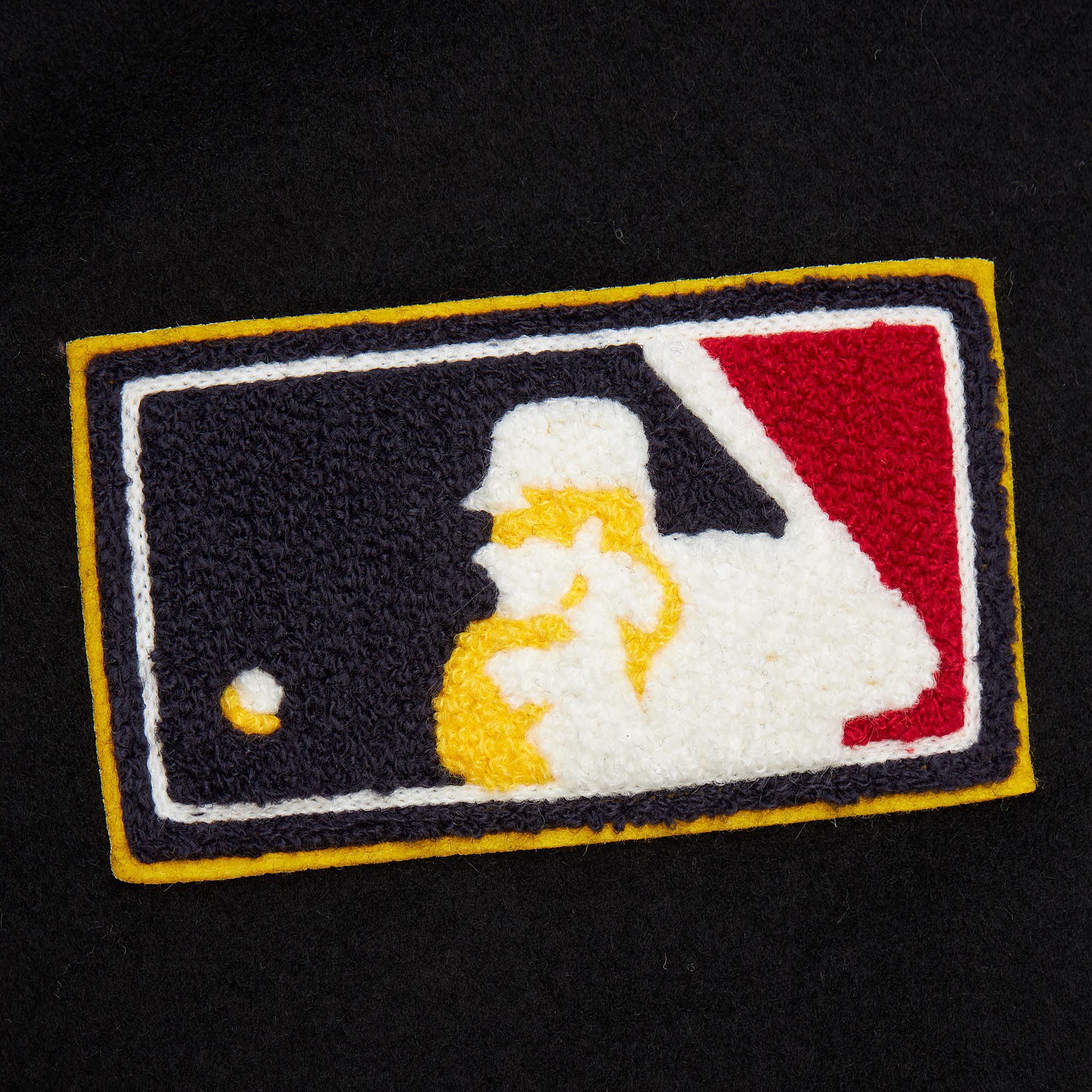 Mitchell & Ness Men's Philadelphia Phillies Black Varsity Jacket product image