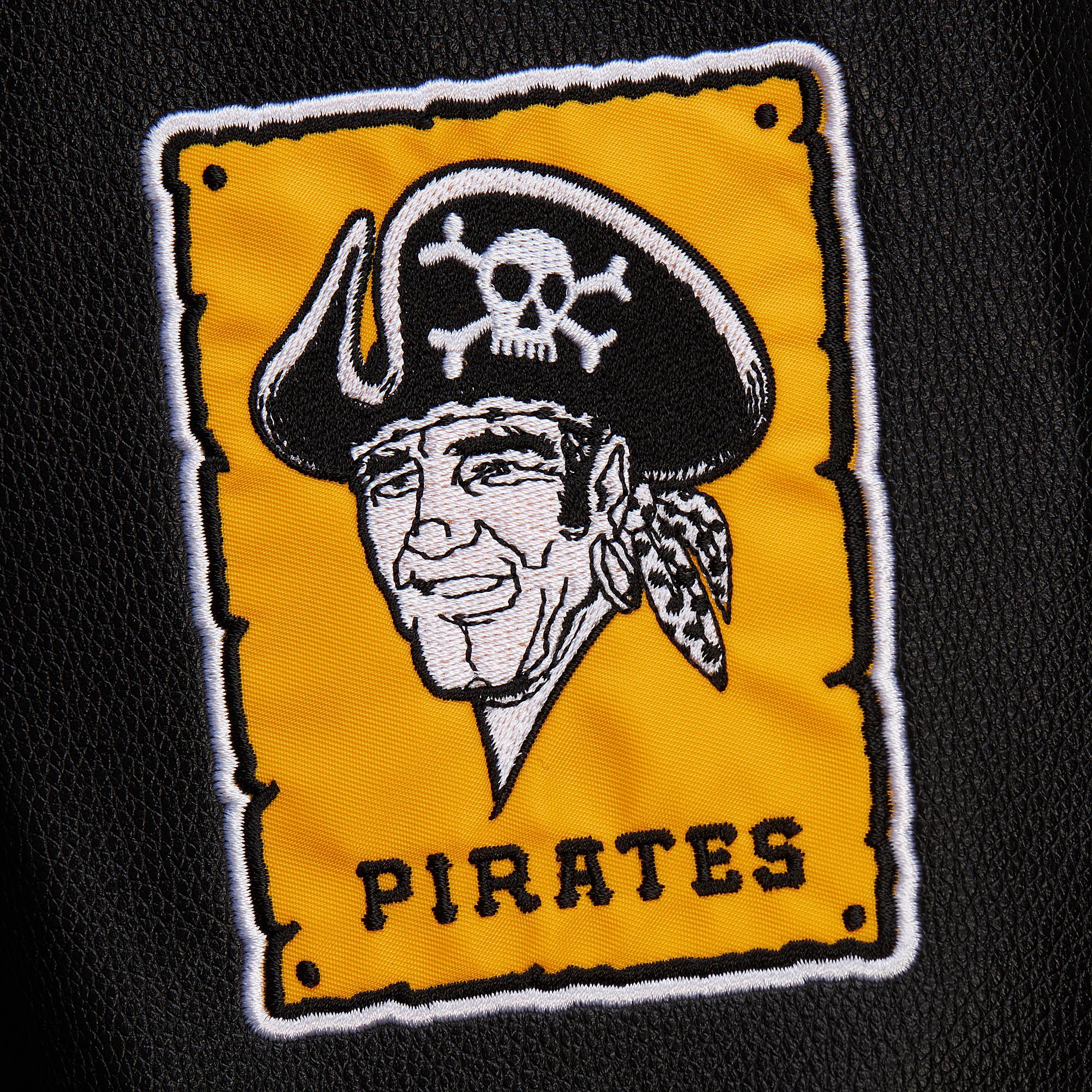 Mitchell & Ness Men's Pittsburgh Pirates Black Varsity Jacket product image