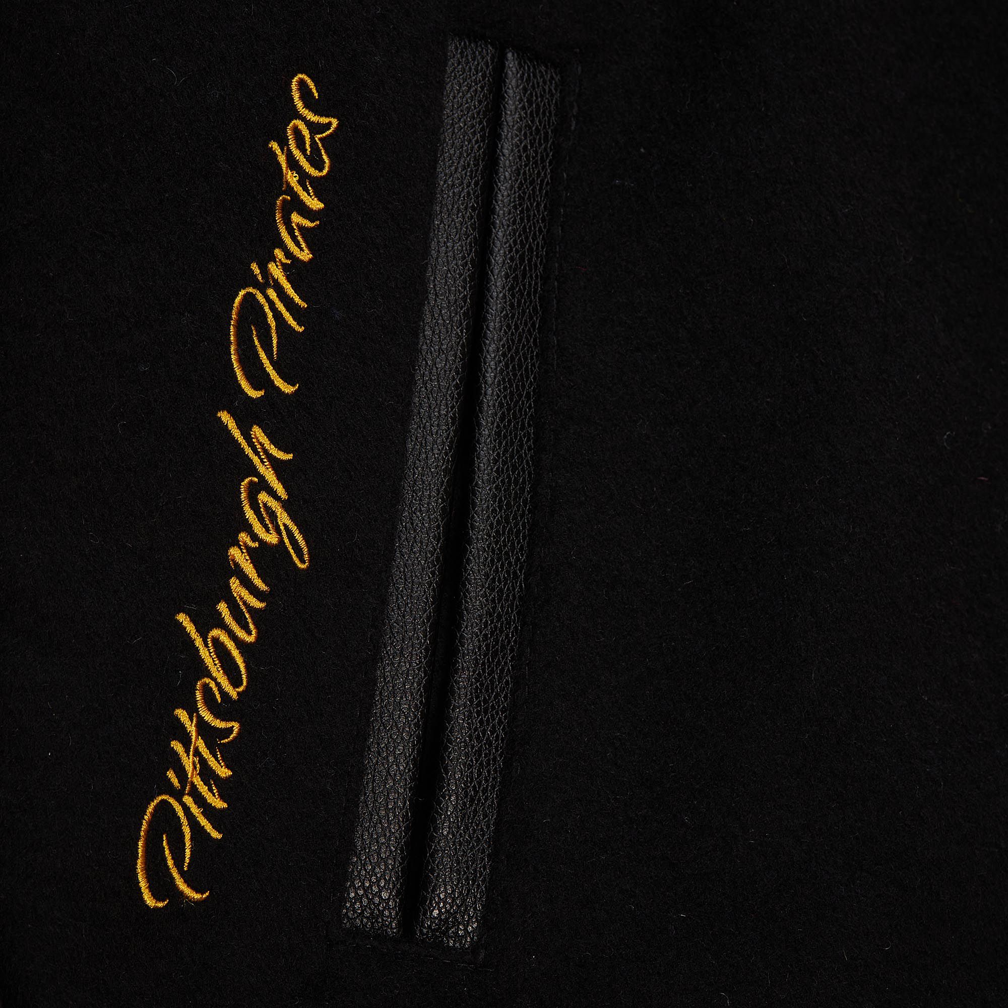 Mitchell & Ness Men's Pittsburgh Pirates Black Varsity Jacket product image