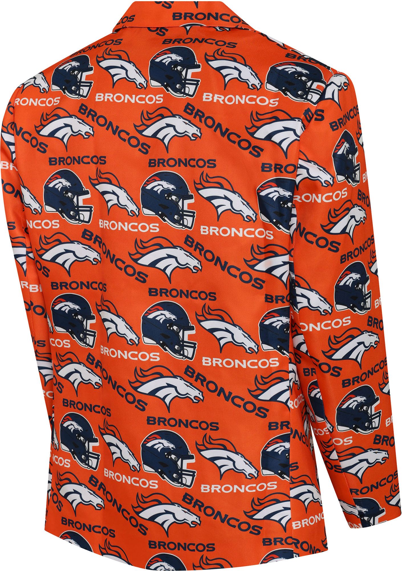 FOCO Men's Denver Broncos Orange Suit Jacket product image