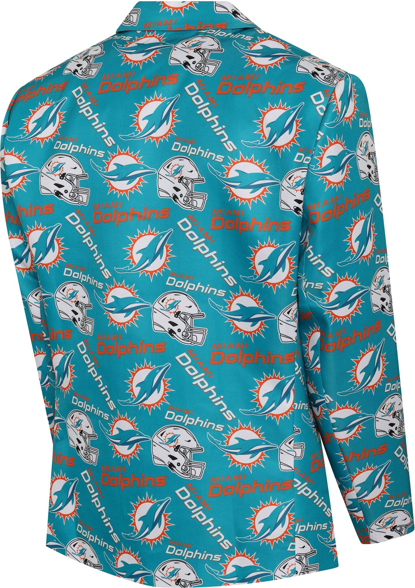 FOCO Men's Miami Dolphins Aqua Suit Jacket product image