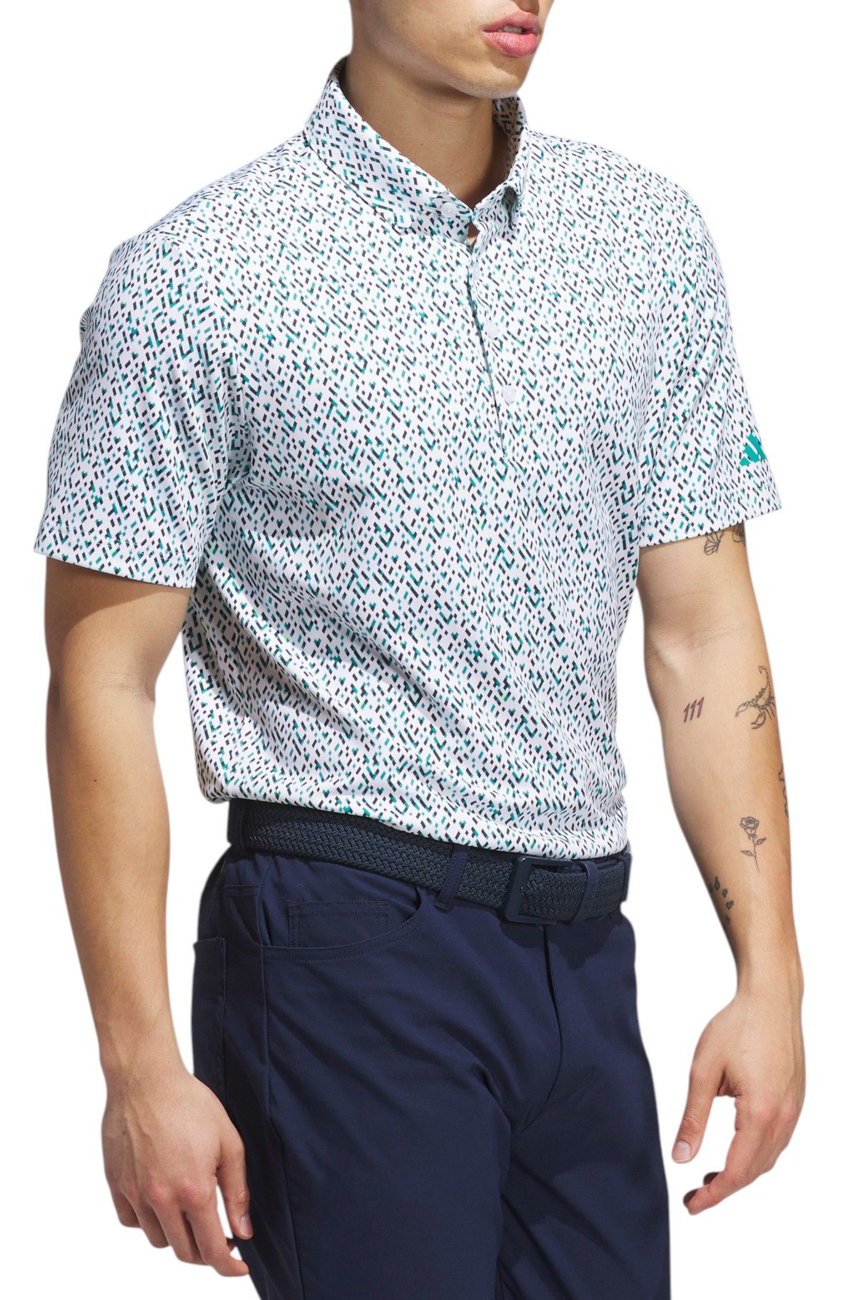 adidas Men's Ultimate365 Micro Argyle Golf Polo product image