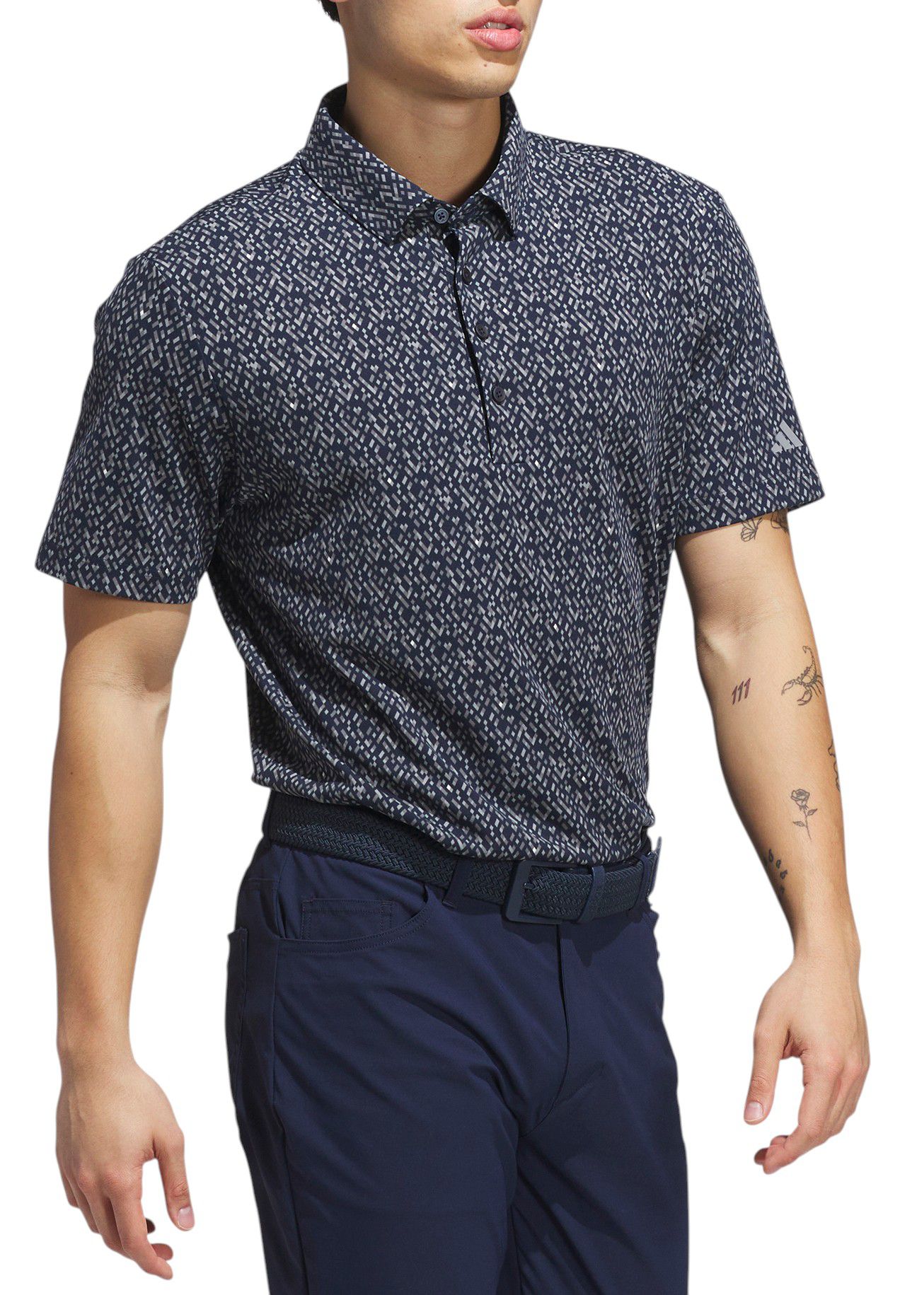 adidas Men's Ultimate365 Micro Argyle Golf Polo product image