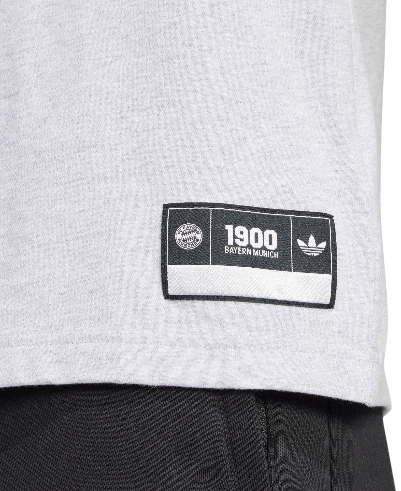 adidas Adult Bayern Munich 2024 Vintage Originals Grey T-Shirt product image