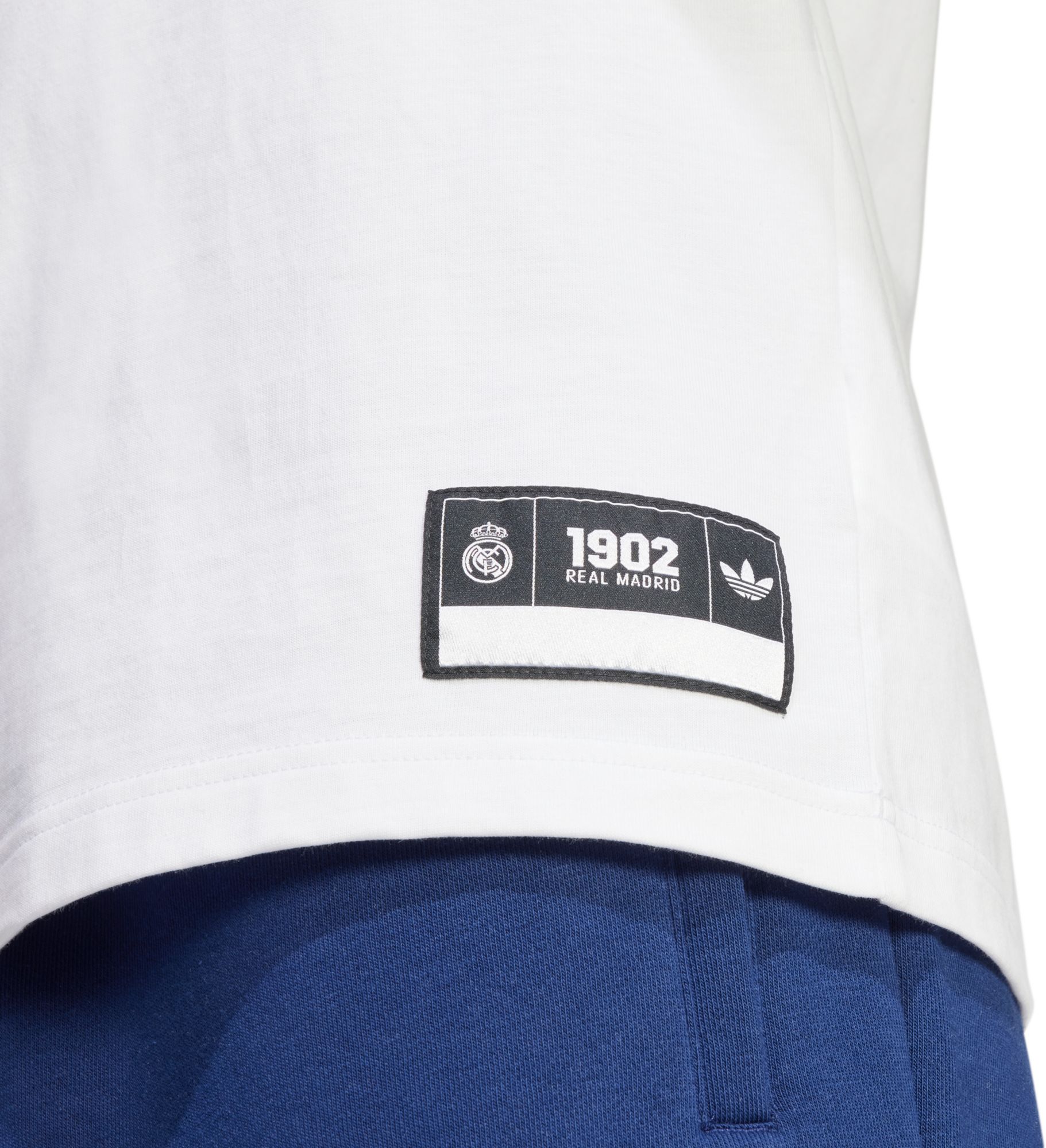 adidas Adult Real Madrid 2024 Vintage Originals White T-Shirt product image