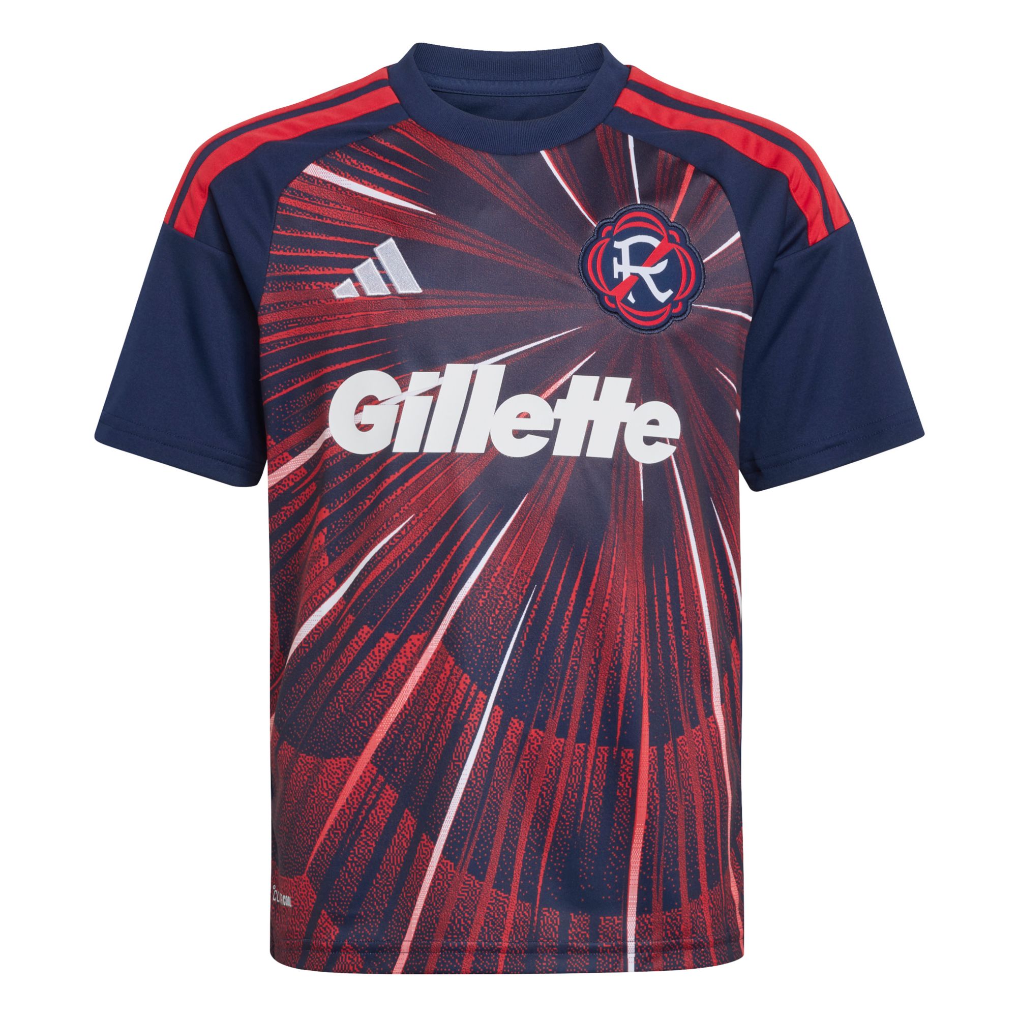 adidas Youth New England Revolution Carles Gil #10 2026 Primary Replica 'Independence Day' Jersey product image