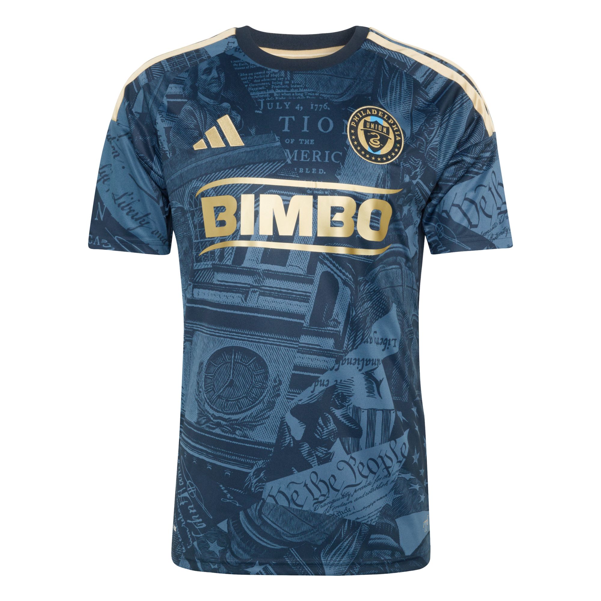 adidas Adult Philadelphia Union Quinn Sullivan #33 2026 Primary Replica '1776 Kit' Jersey product image