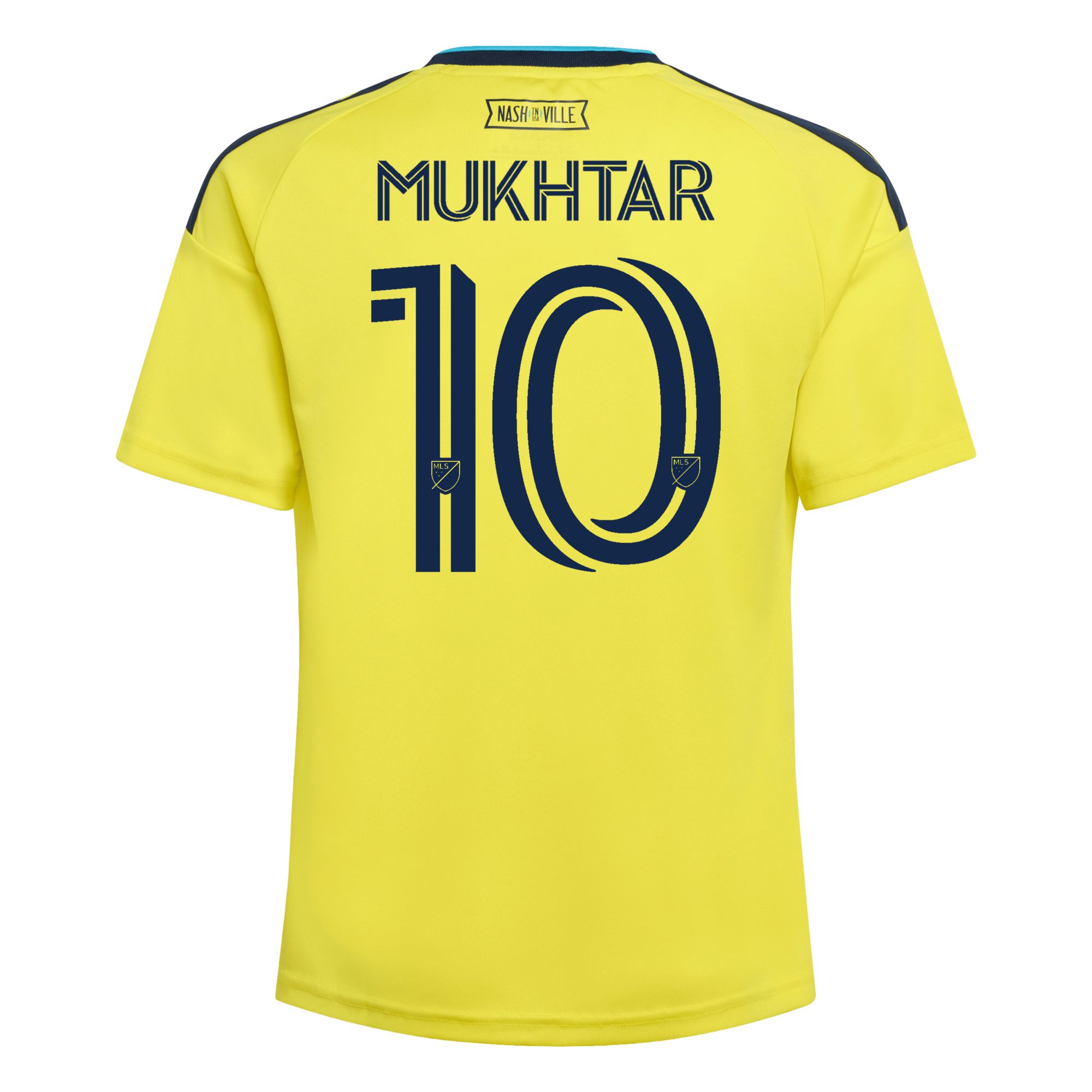 adidas Youth Nashville SC Hany Mukhtar #10 2026 Primary Replica 'The Reverb Kit' Jersey product image