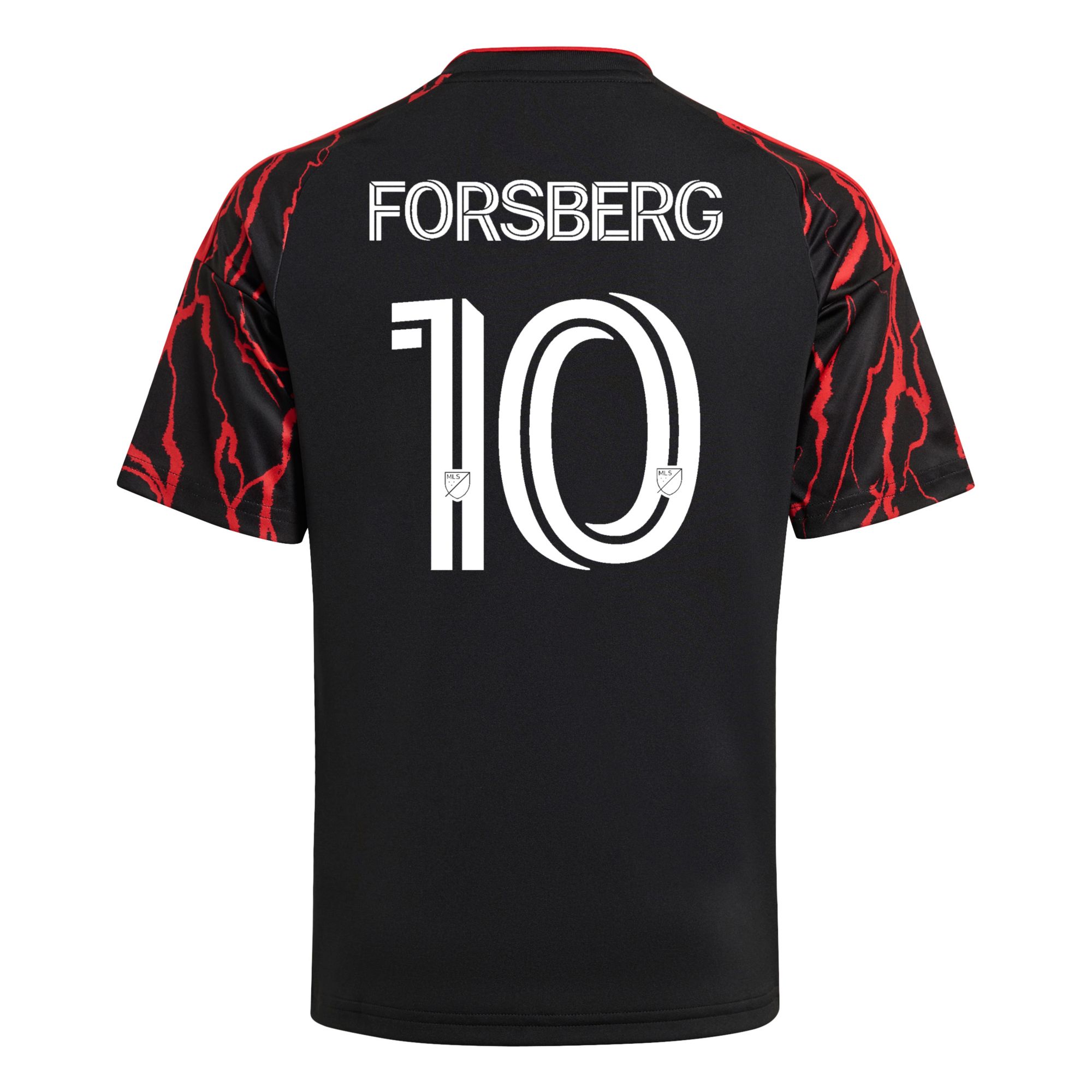 adidas Youth New York Red Bulls Emil Forsberg #10 2026 Primary Replica 'The Rooted Kit' Jersey product image
