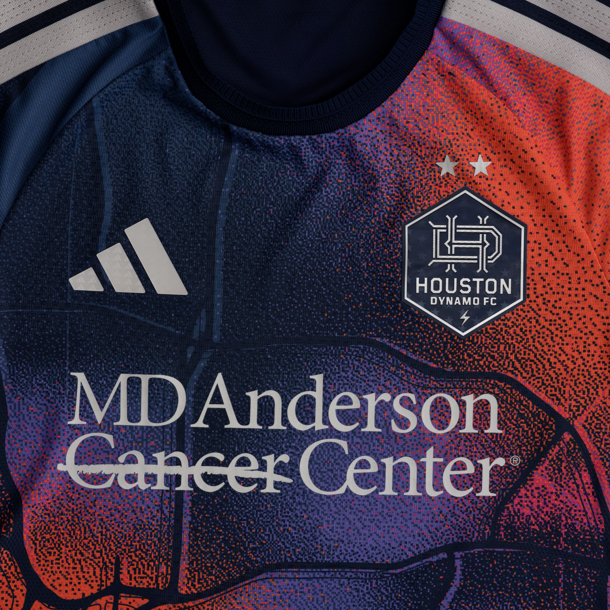 adidas Adult Houston Dynamo Ezequiel Ponce #10 2026 Secondary Authentic 'Mission Control' Jersey product image