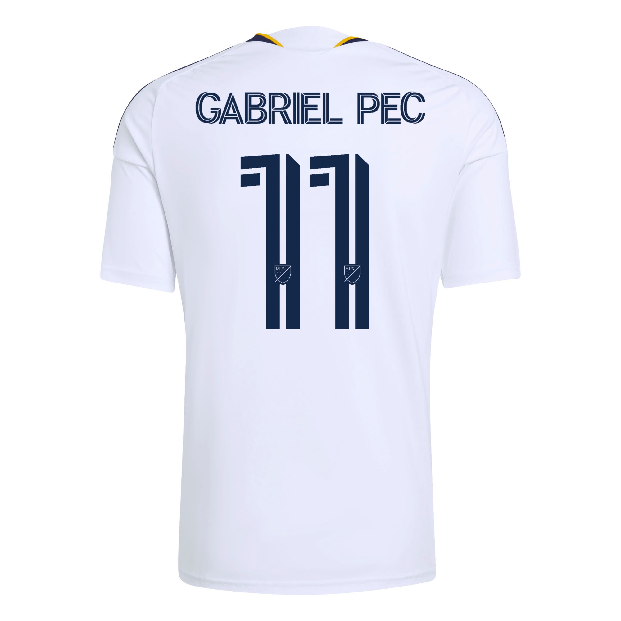 adidas Adult LA Galaxy Gabriel Pec #11 2026 Primary Authentic 'The VeloCITY Kit' Jersey product image