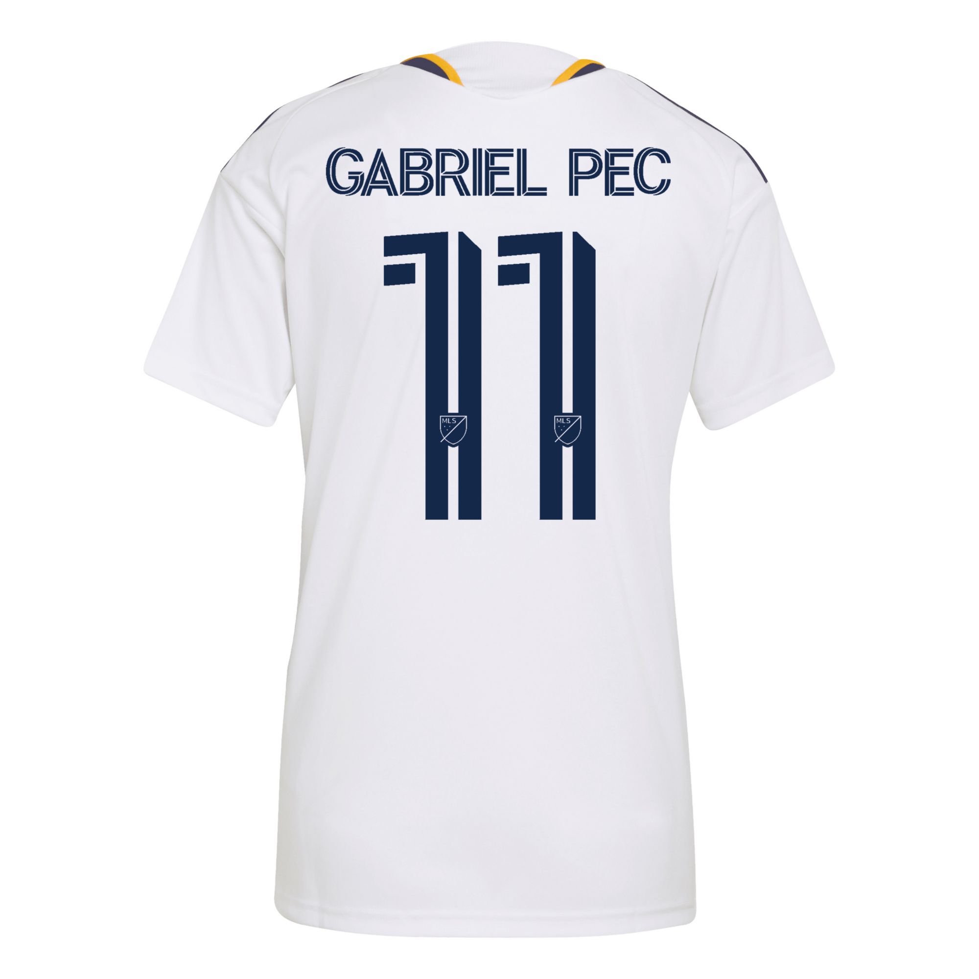 adidas Women's LA Galaxy Gabriel Pec #11 2026 Primary Replica 'The VeloCITY Kit' Jersey product image