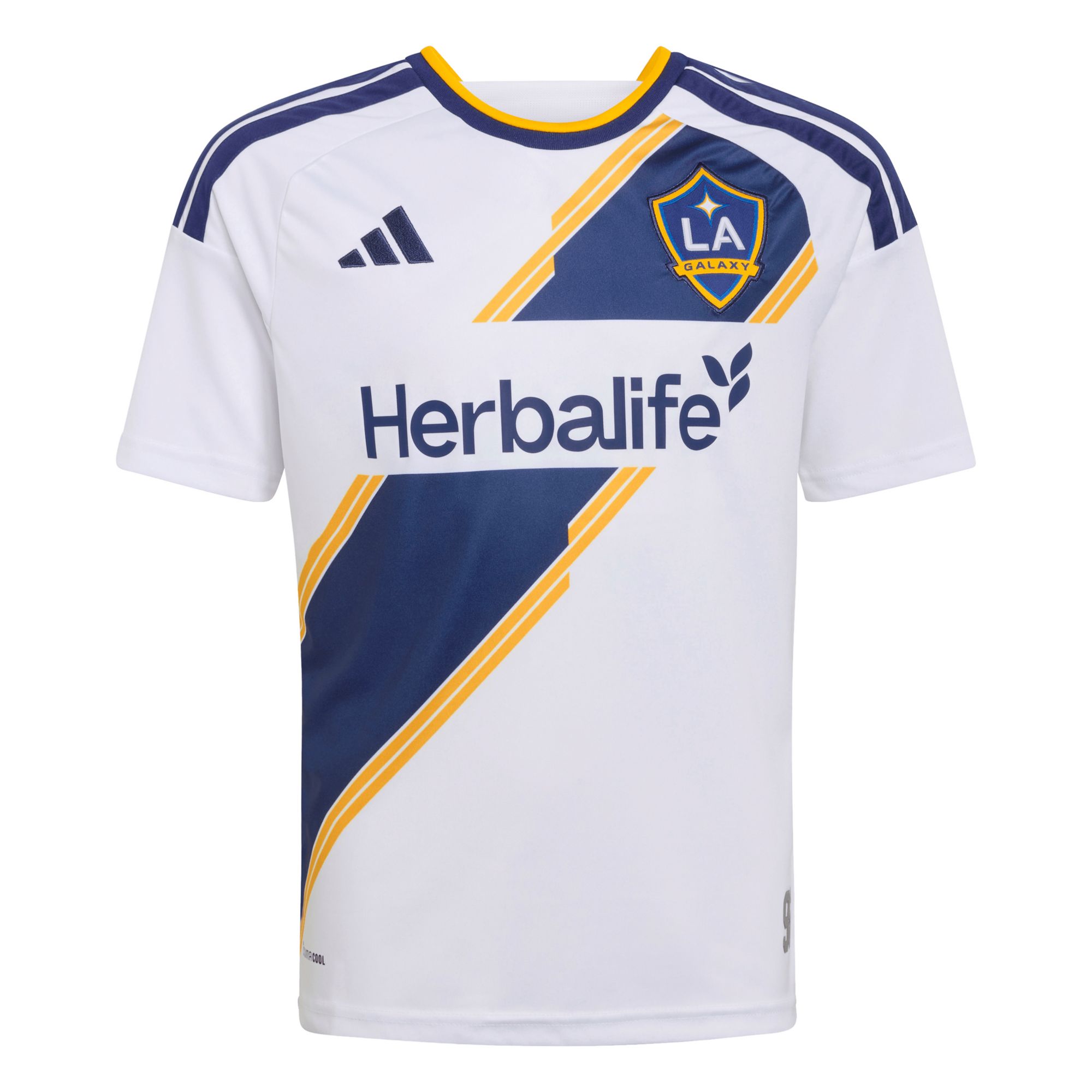 adidas Youth LA Galaxy Gabriel Pec #11 2026 Primary Authentic 'The VeloCITY Kit' Jersey product image