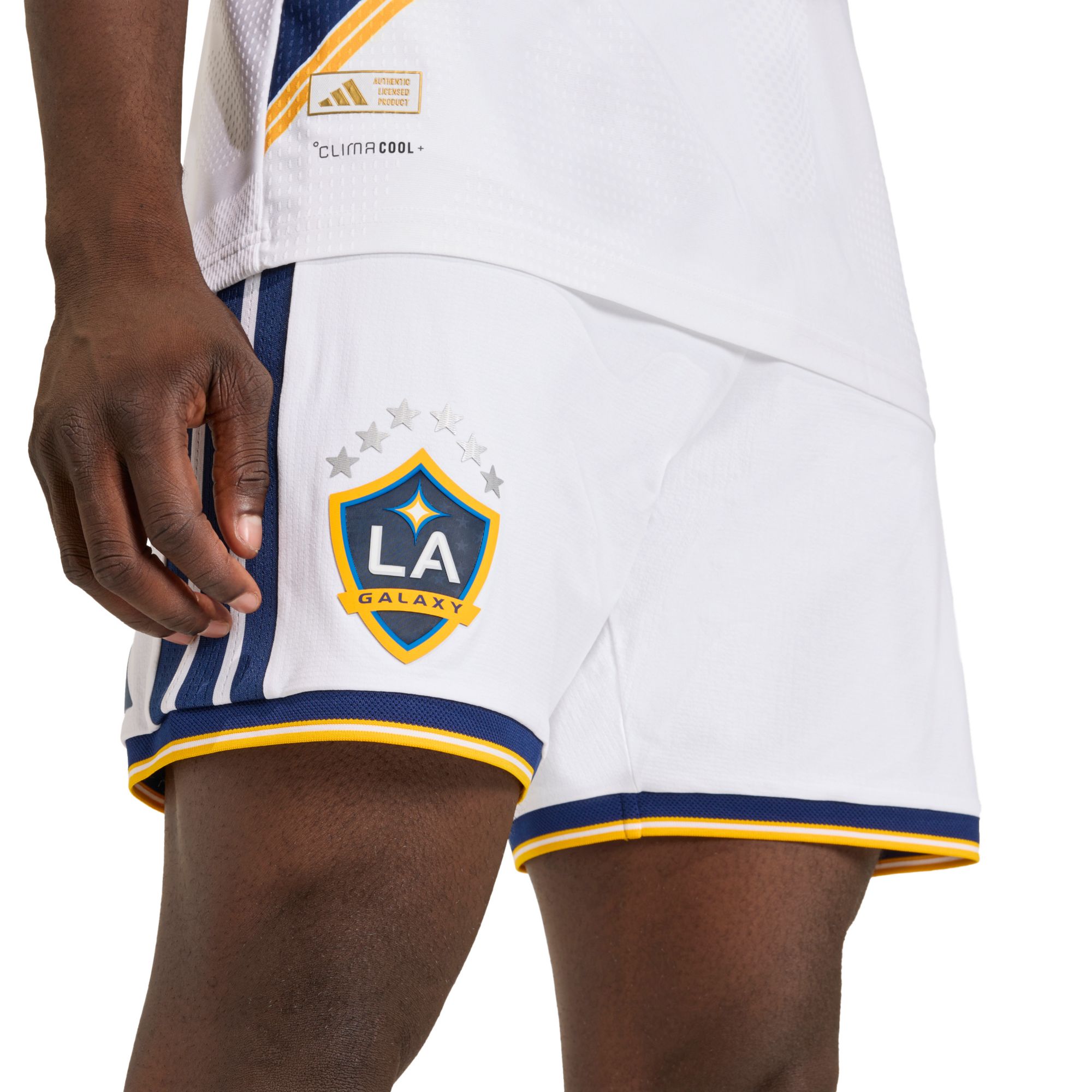 adidas Men's LA Galaxy 2026 Primary Authentic Shorts product image