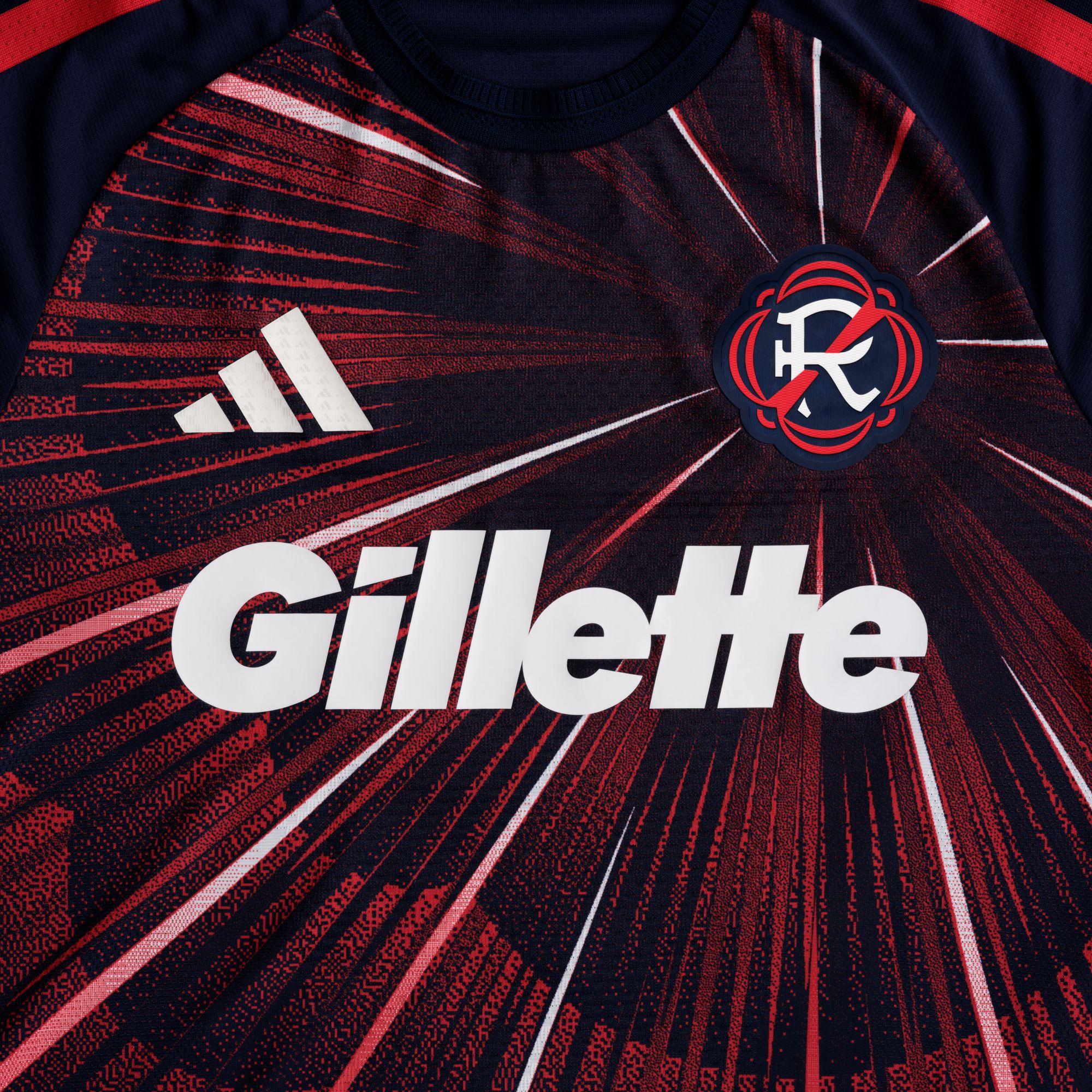 adidas Adult New England Revolution Carles Gil #10 2026 Primary Authentic 'Independence Day' Jersey product image