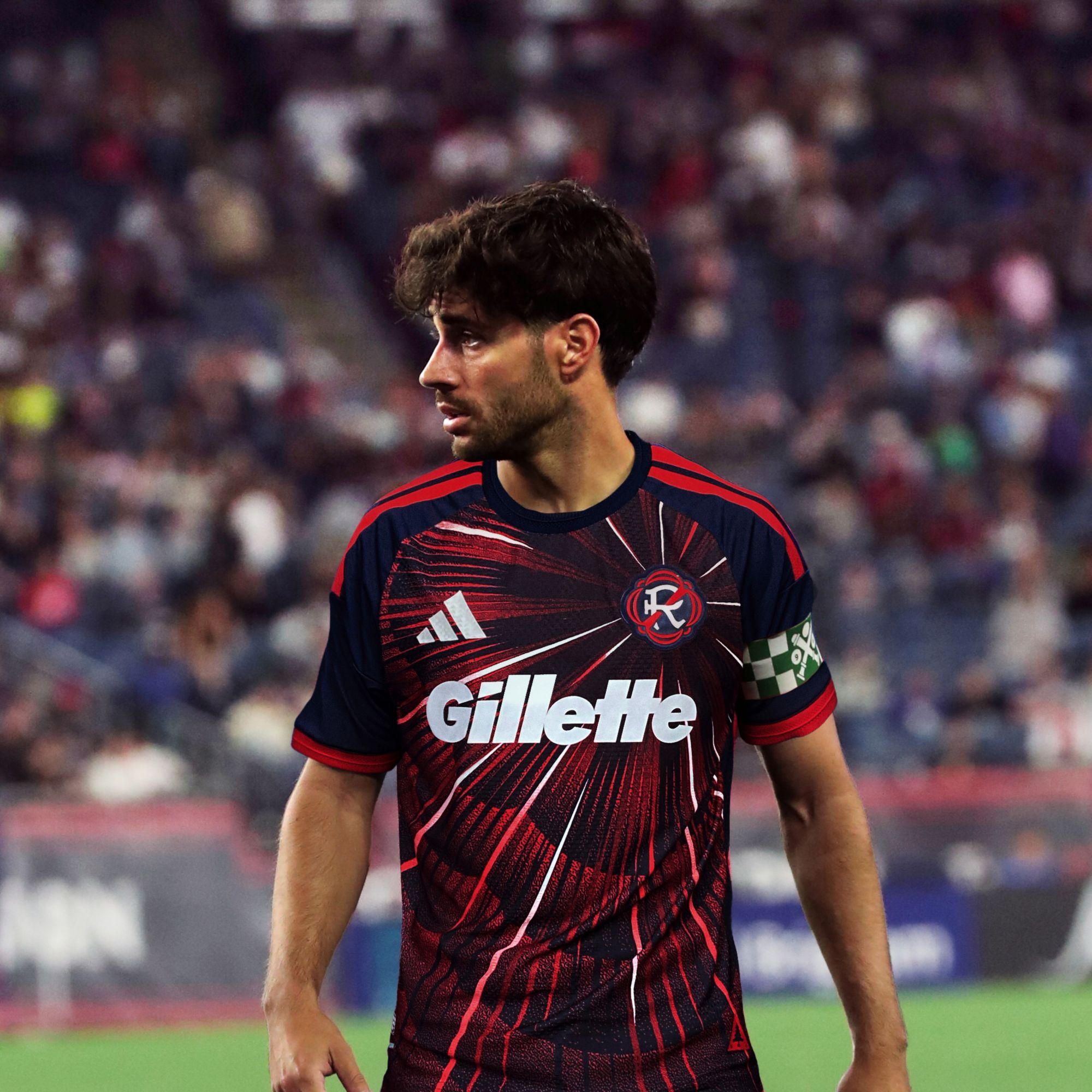 adidas Adult New England Revolution Carles Gil #10 2026 Primary Authentic 'Independence Day' Jersey product image