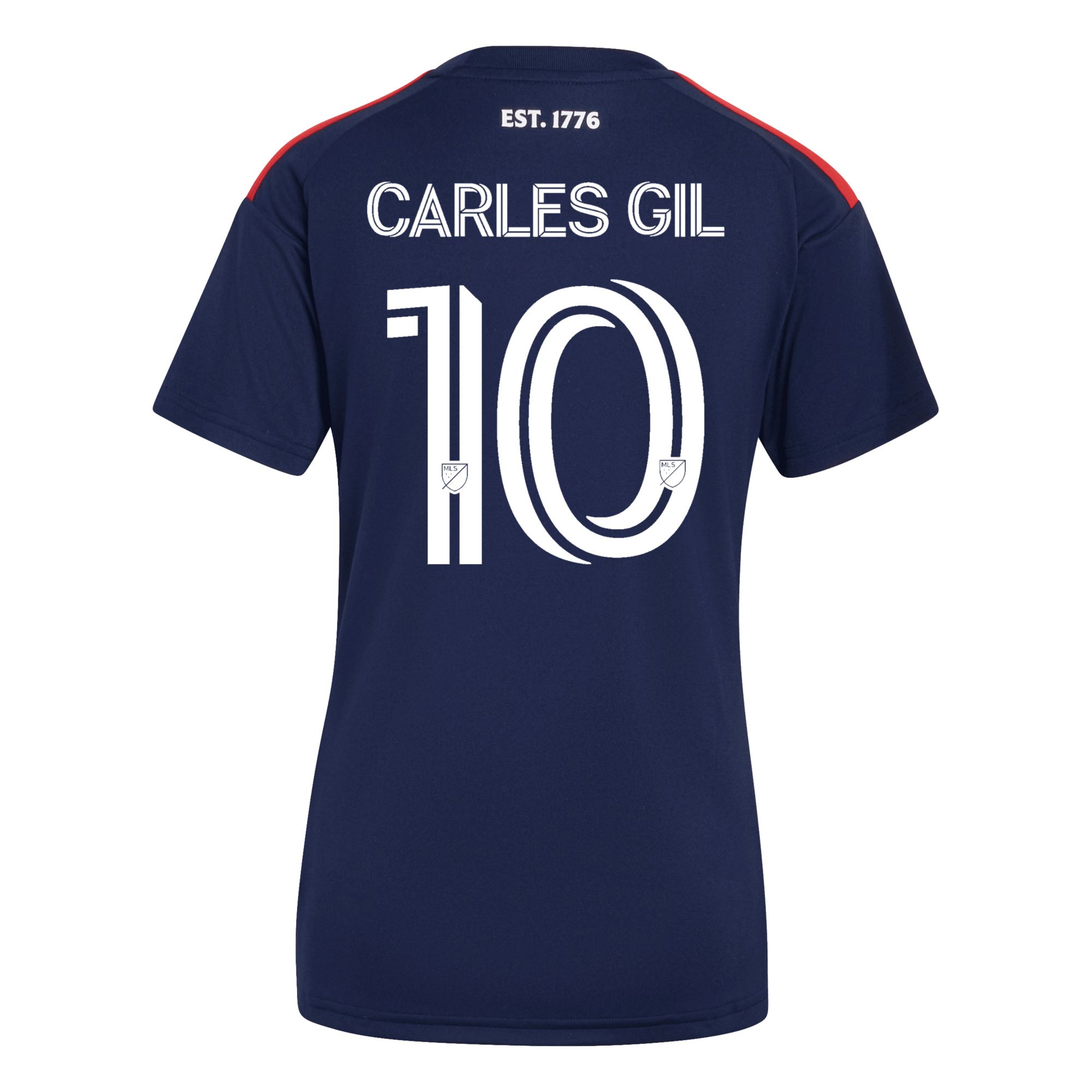 adidas Women's New England Revolution Carles Gil #10 2026 Primary Replica 'Independence Day' Jersey product image