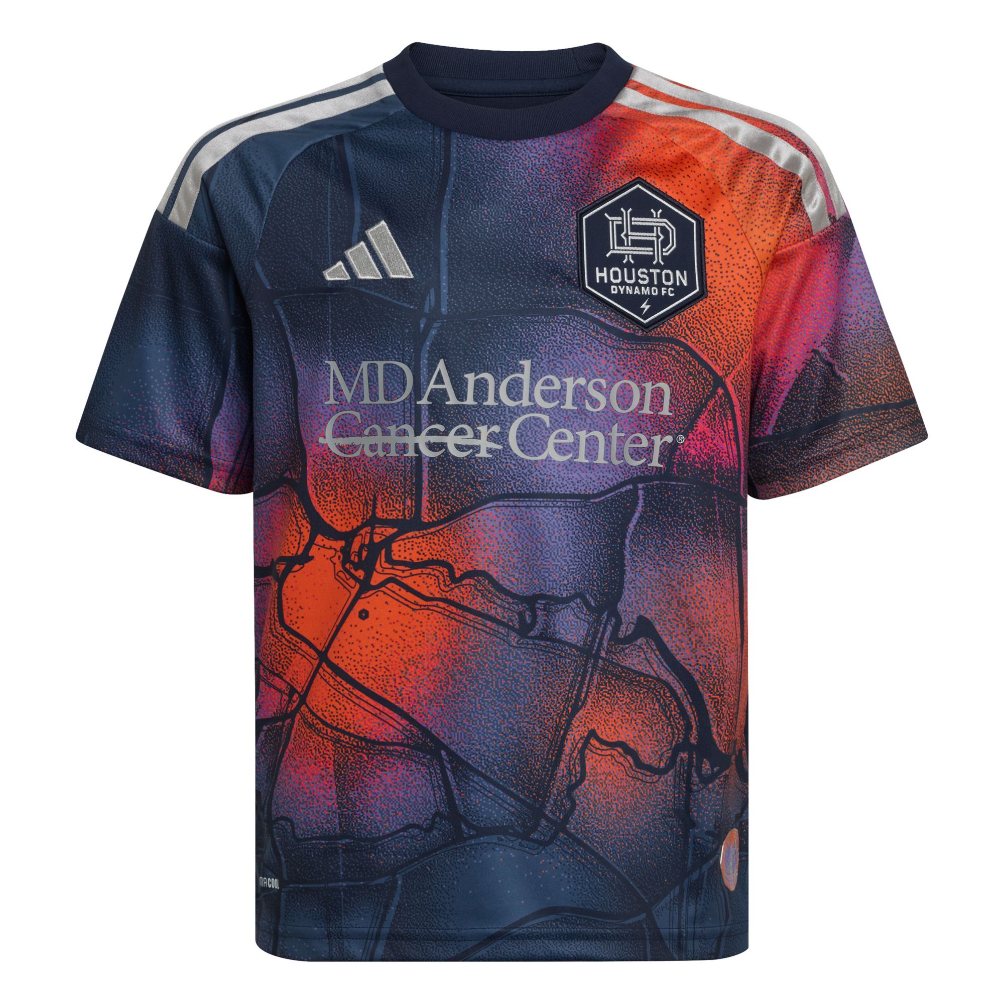 adidas Youth Houston Dynamo Ezequiel Ponce 2026 Secondary Replica 'Mission Control' Jersey product image