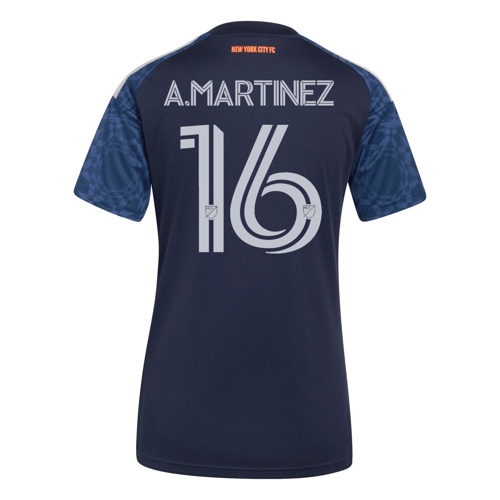 adidas Women's New York City FC Alonso Martinez #16 2026 Secondary Replica 'The All Nations Kit' Jersey product image