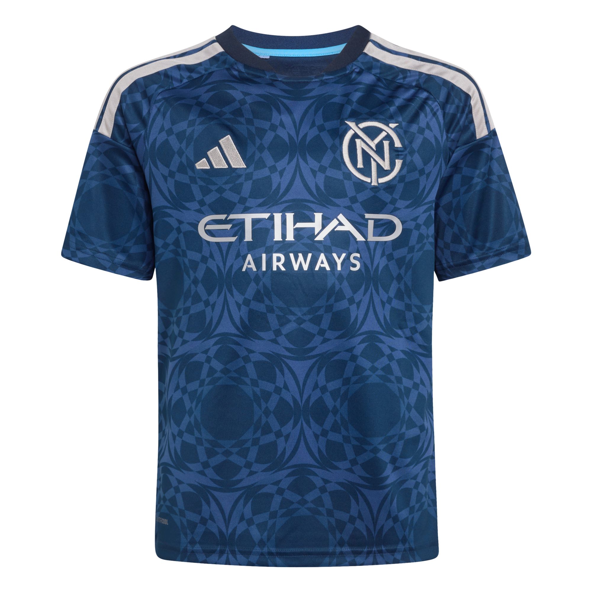 adidas Youth New York City FC Alonso Martinez #16 2026 Secondary Replica 'The All Nations Kit' Jersey product image