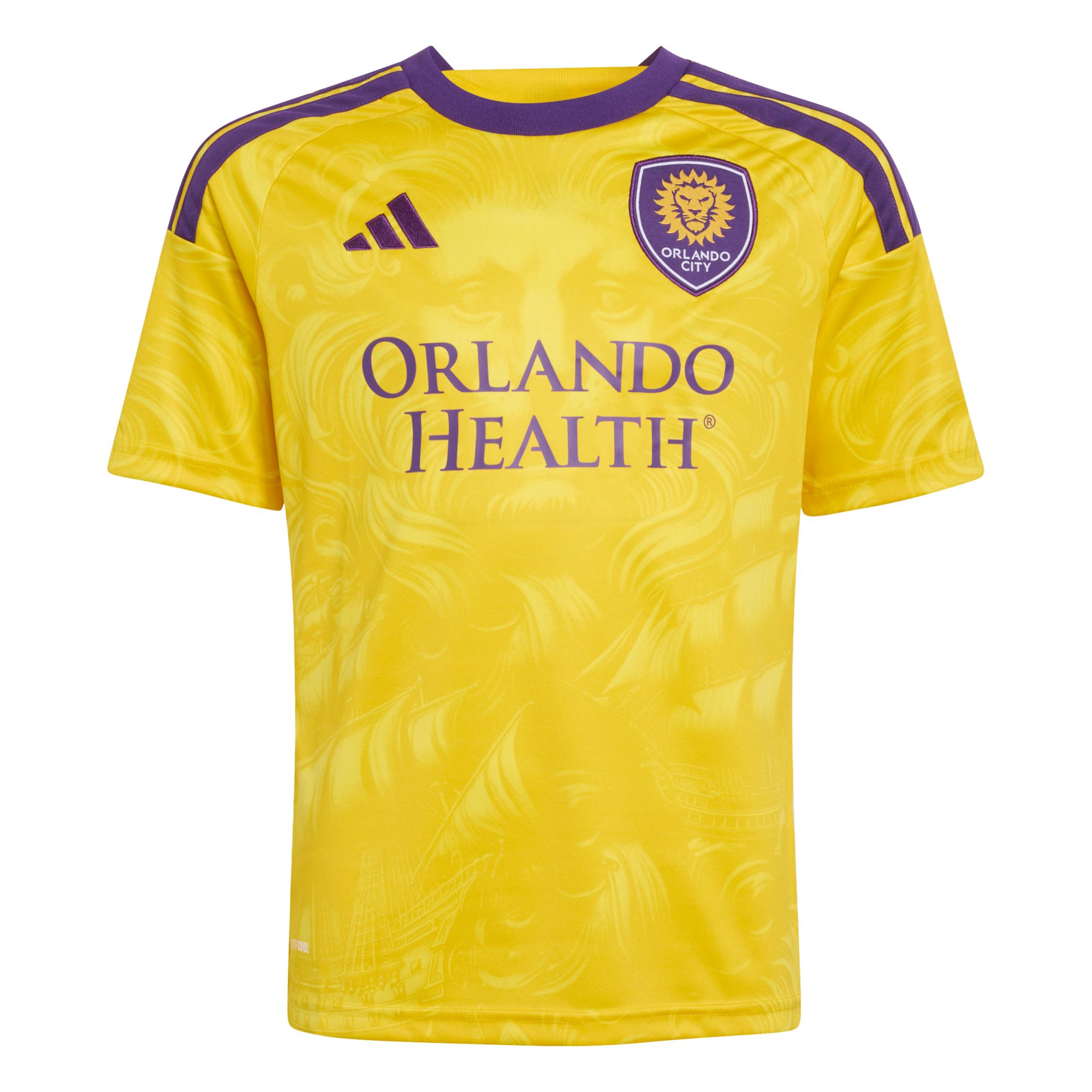 adidas Youth Orlando City Martin Ojeda #10 2026 Secondary Replica 'Sunken Treasure Kit' Jersey product image