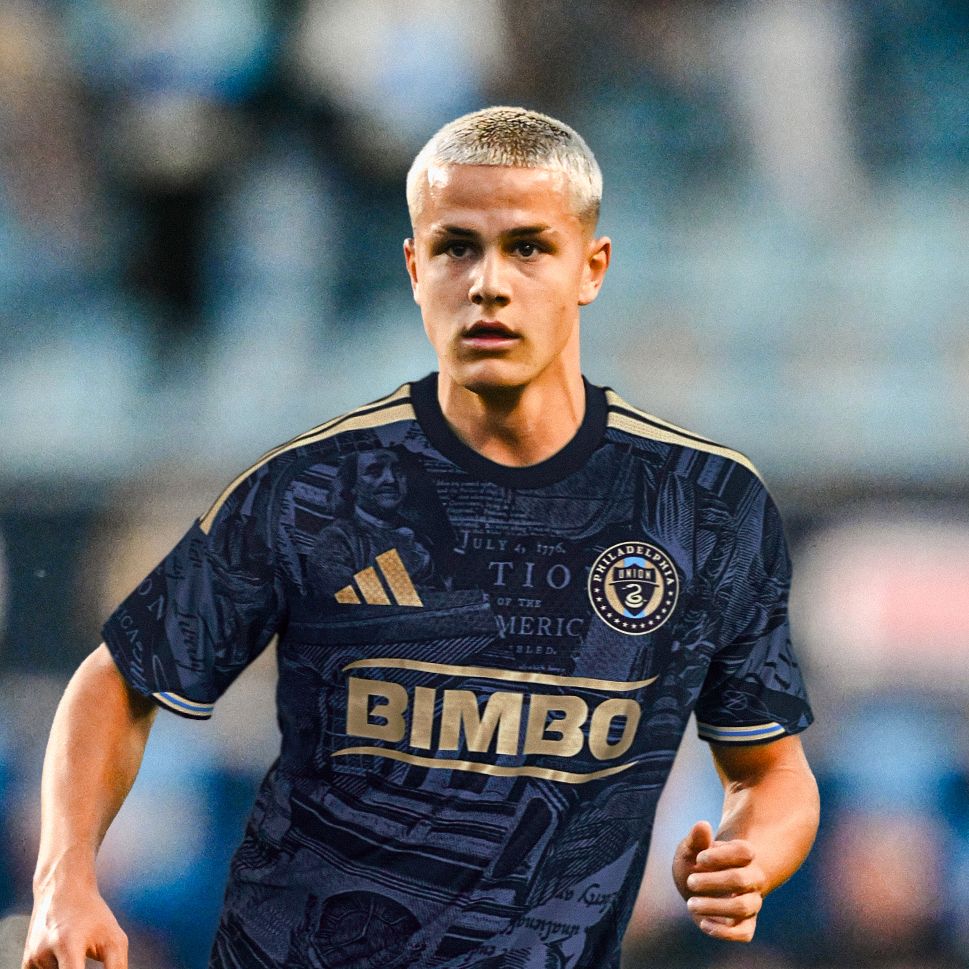 adidas Adult Philadelphia Union Quinn Sullivan #33 2026 Primary Authentic '1776 Kit' Jersey product image