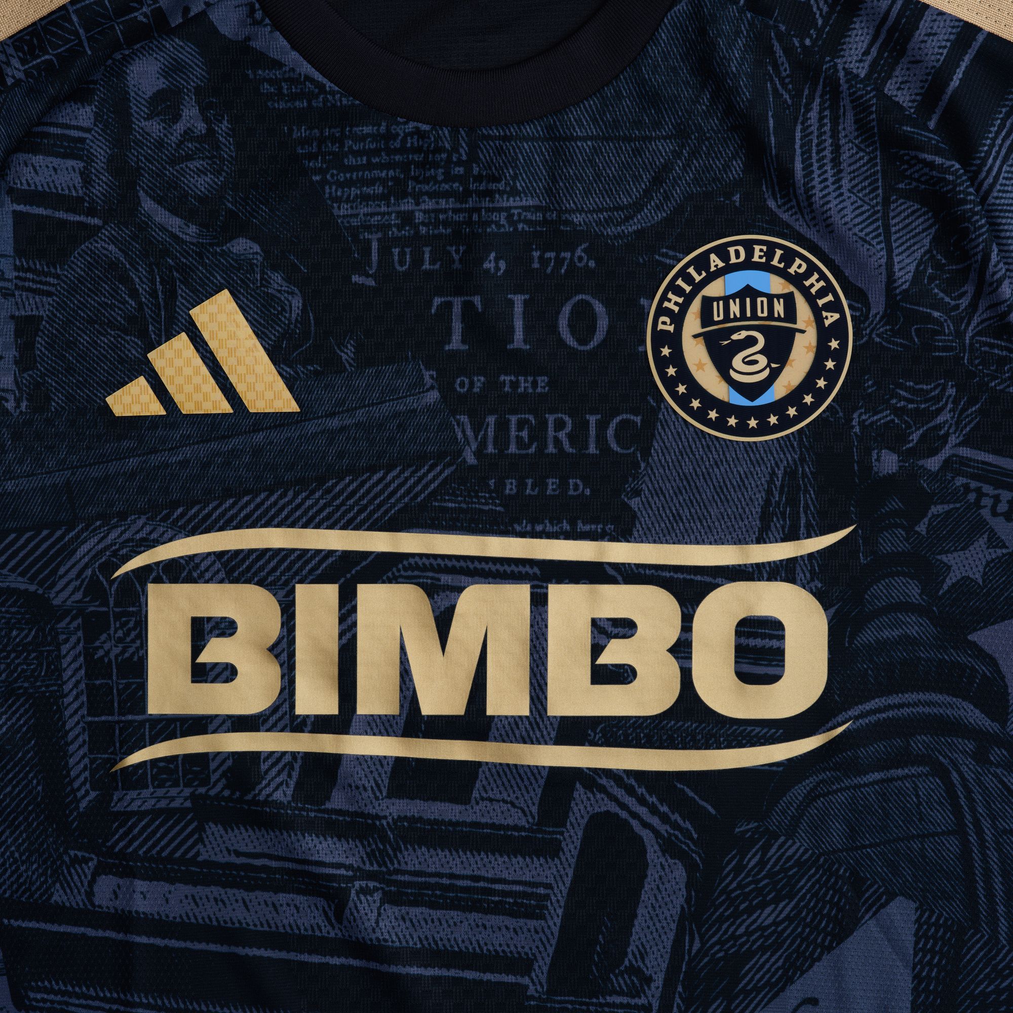 adidas Adult Philadelphia Union 2026 Primary Authentic '1776 Kit' Jersey product image