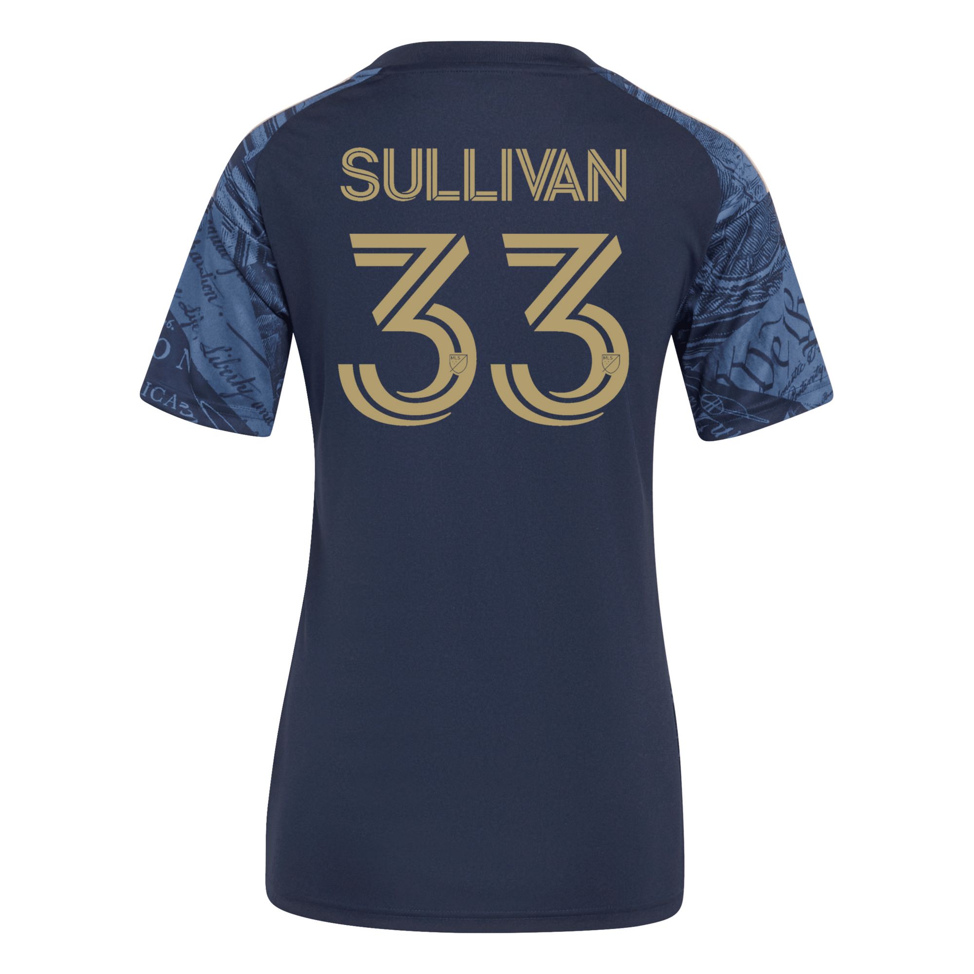 adidas Women's Philadelphia Union Quinn Sullivan #33 2026 Primary Replica '1776 Kit' Jersey product image