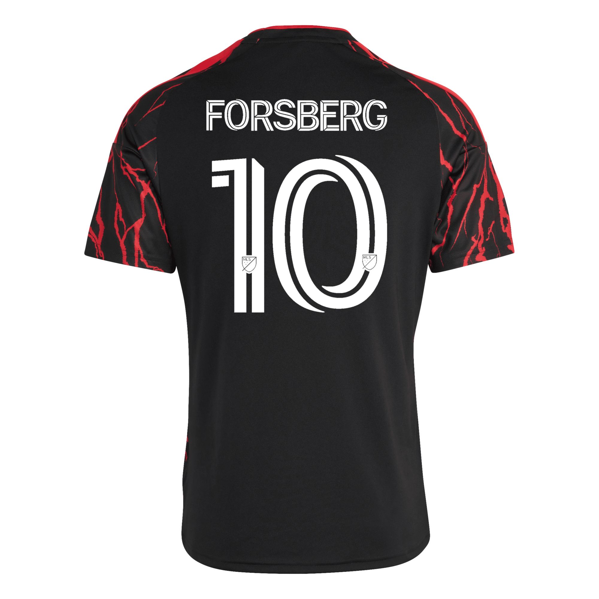 adidas Adult New York Red Bulls Emil Forsberg #10 2026 Primary Replica 'The Rooted Kit' Jersey product image