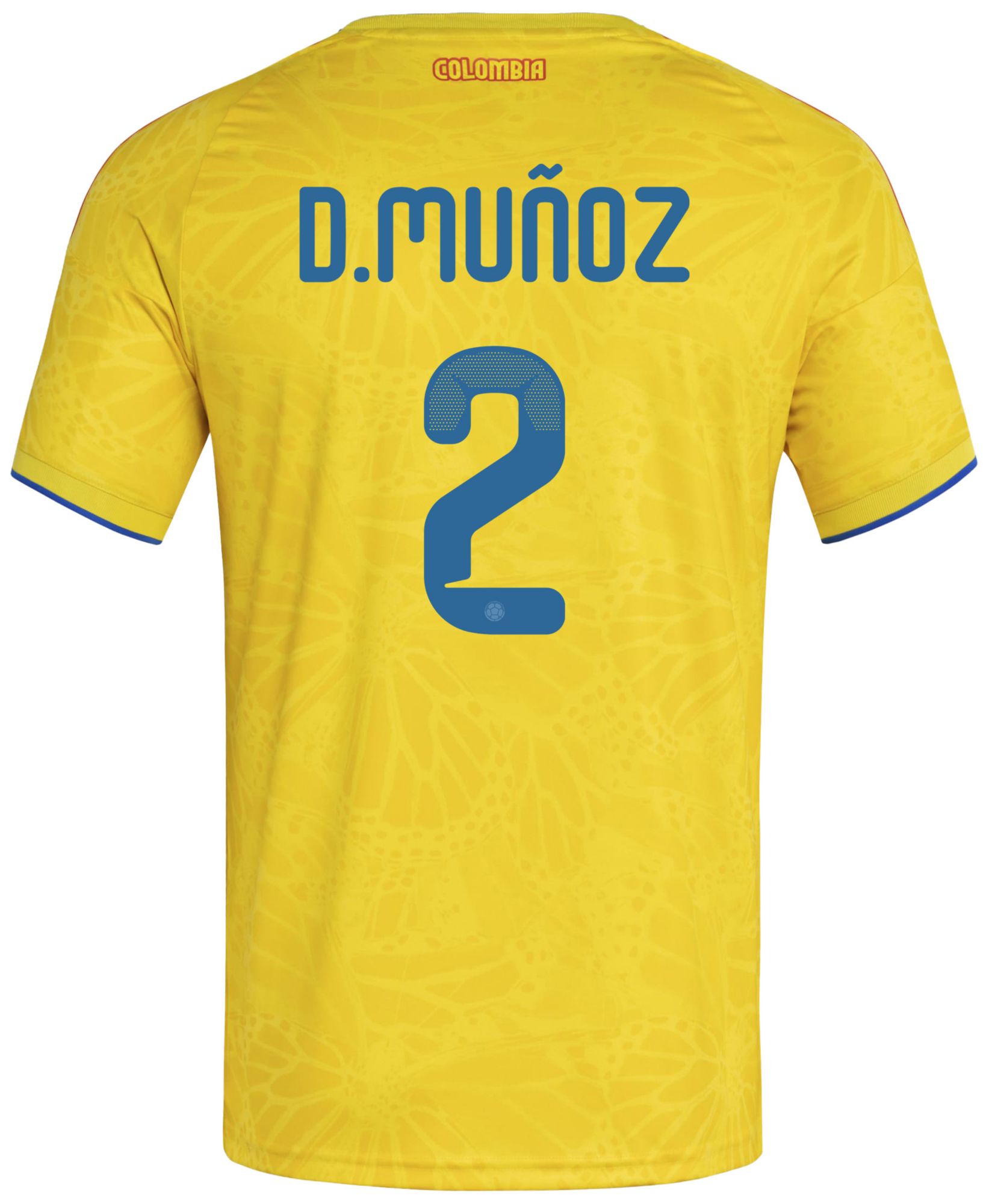 adidas Adult Colombia Daniel Munoz #2 2026 Home Replica Jersey product image