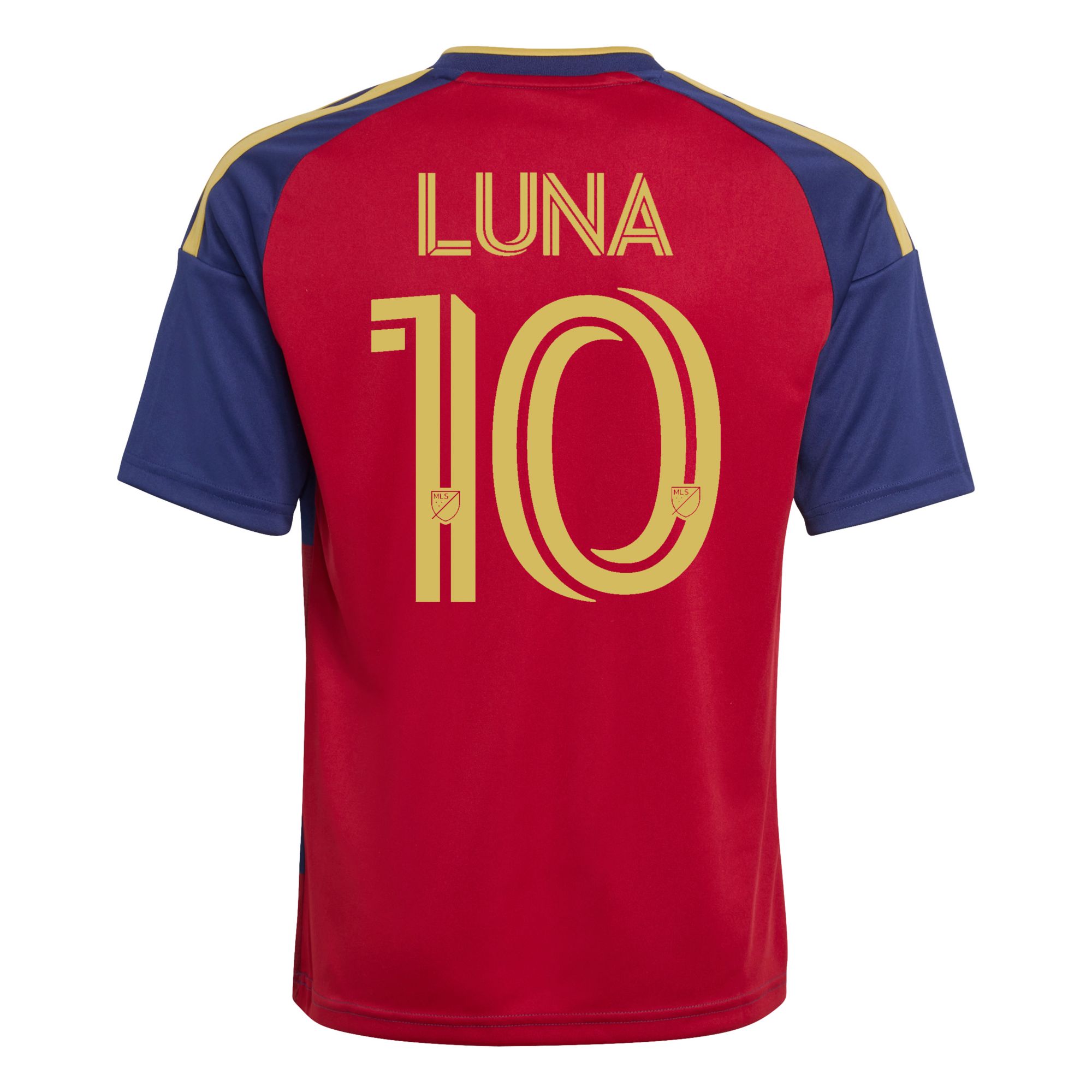 adidas Youth Real Salt Lake Diego Luna #10 2026 Primary Replica 'The Switchback' Jersey product image
