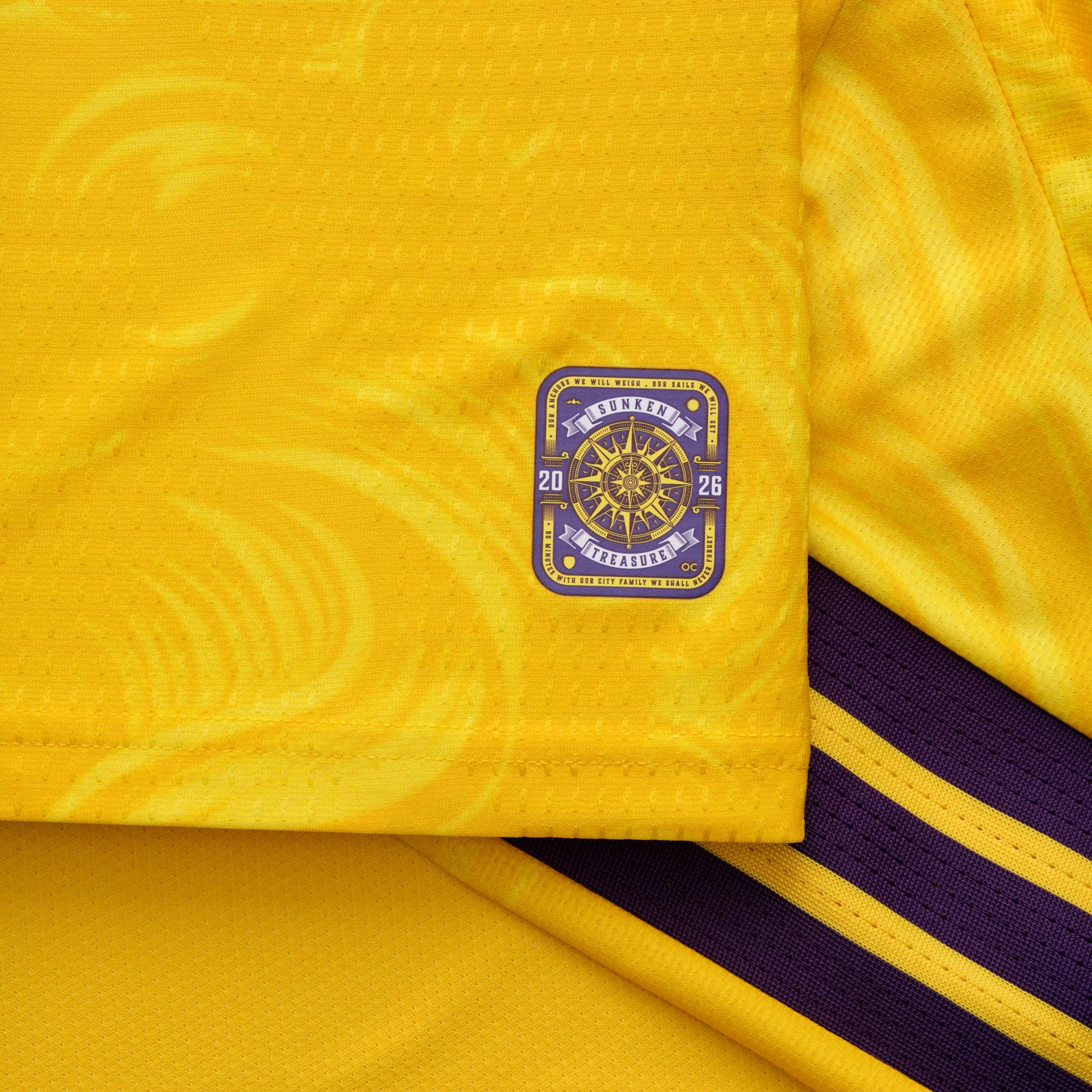 adidas Adult Orlando City Martin Ojeda #10 2026 Secondary Authentic 'Sunken Treasure Kit' Jersey product image