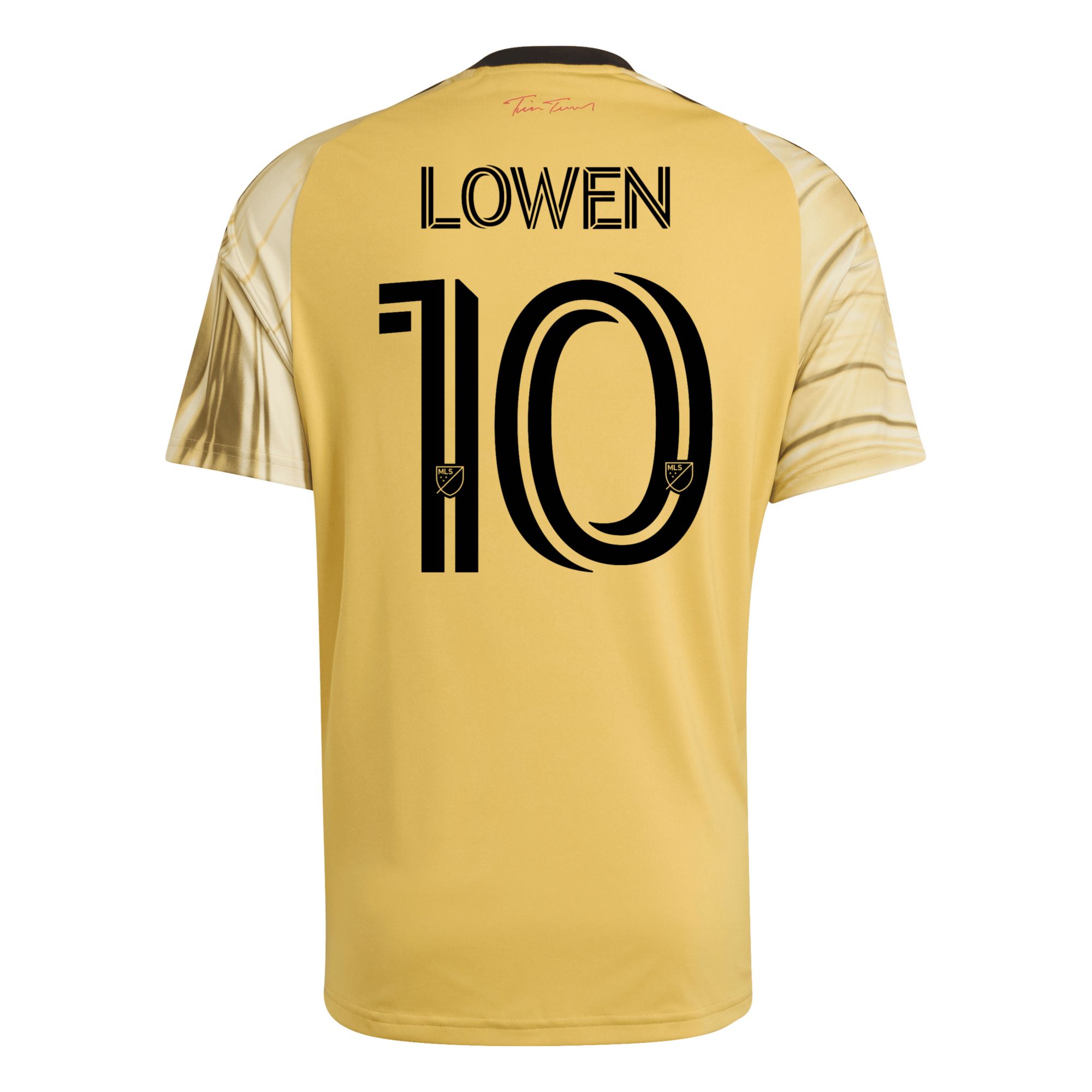 adidas Adult St. Louis City SC Eduard Lowen #10 2026 Secondary Replica 'The Tina Turner Kit' Jersey product image