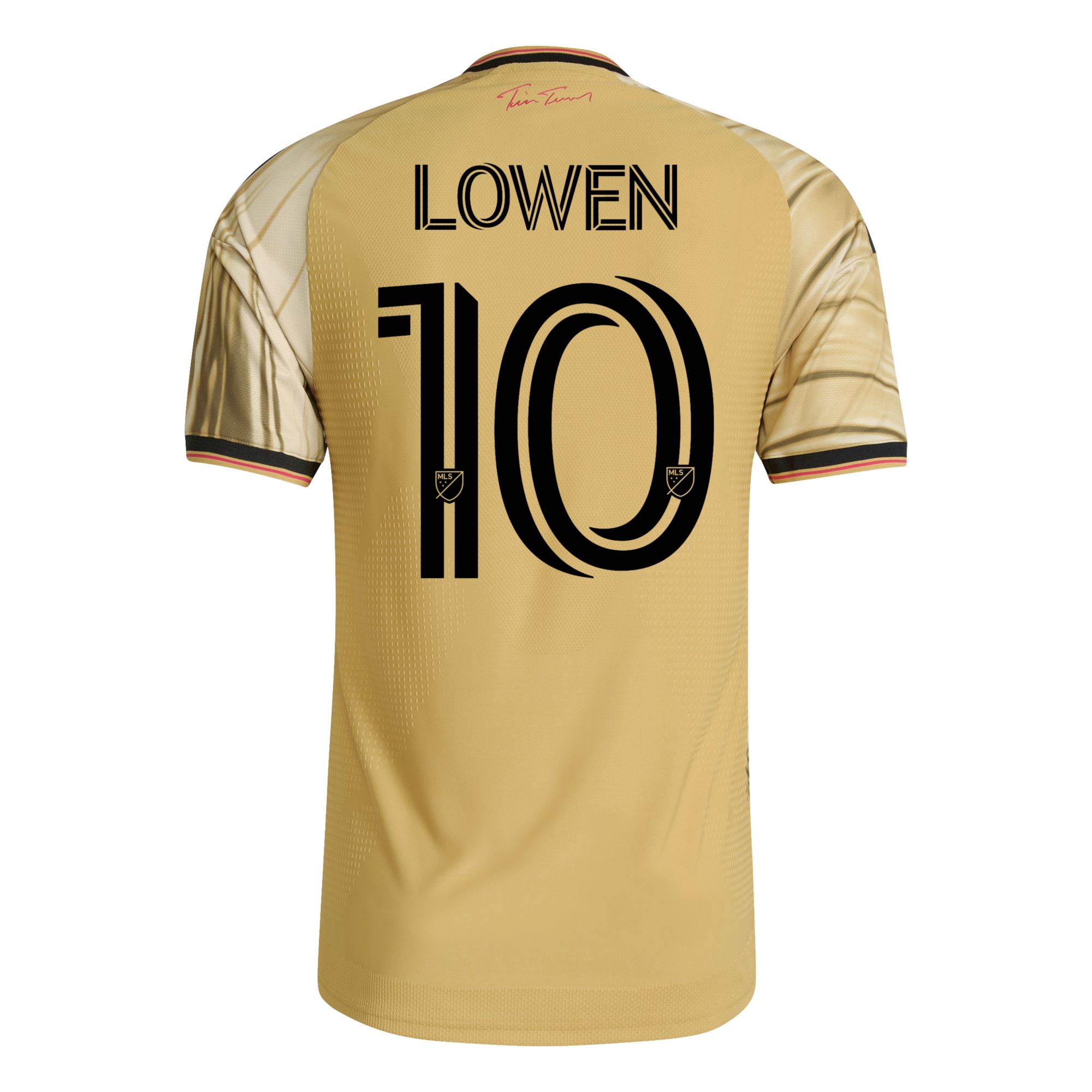 adidas Adult St. Louis City SC Eduard Lowen #10 2026 Secondary Authentic 'The Tina Turner Kit' Jersey product image