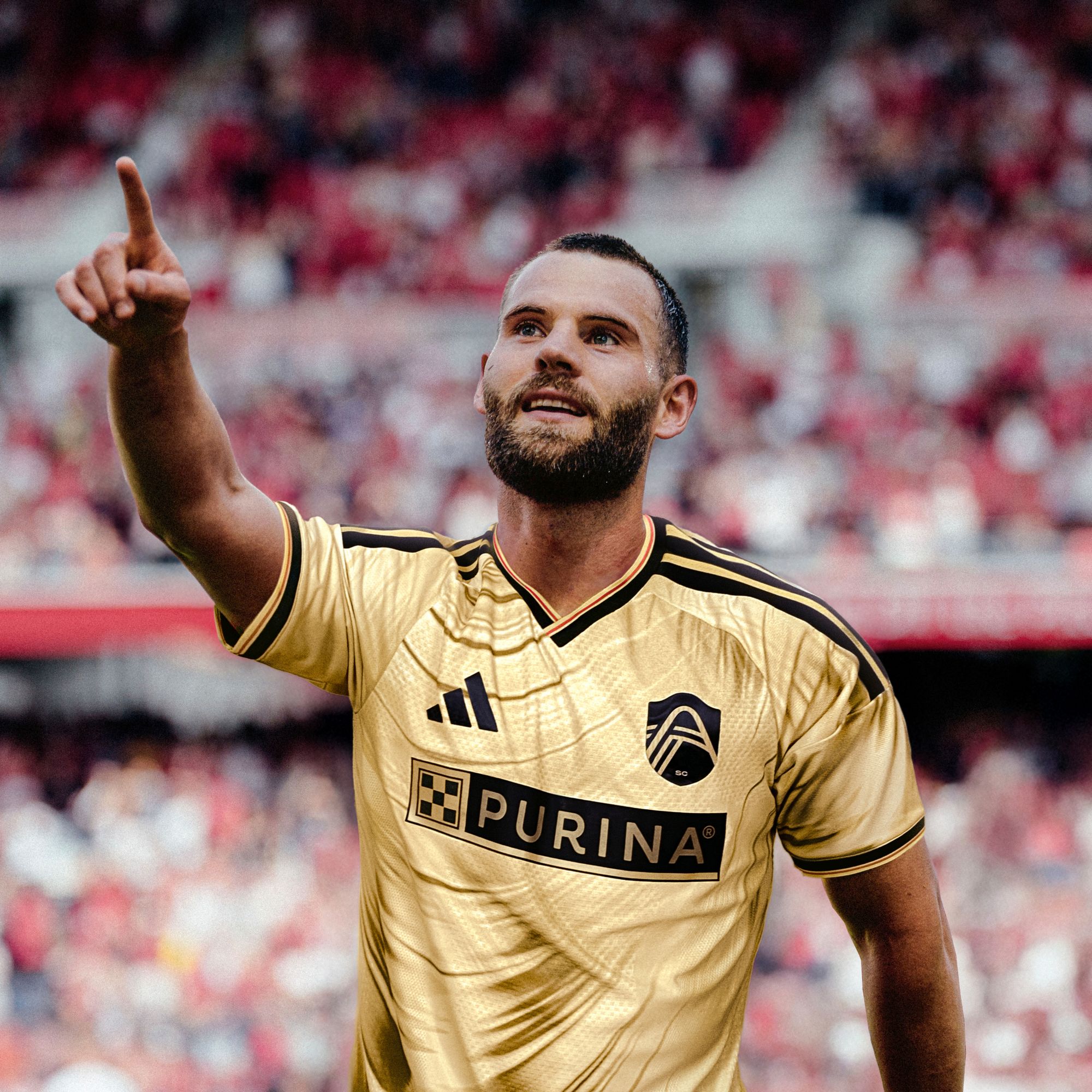 adidas Adult St. Louis City SC Eduard Lowen #10 2026 Secondary Authentic 'The Tina Turner Kit' Jersey product image