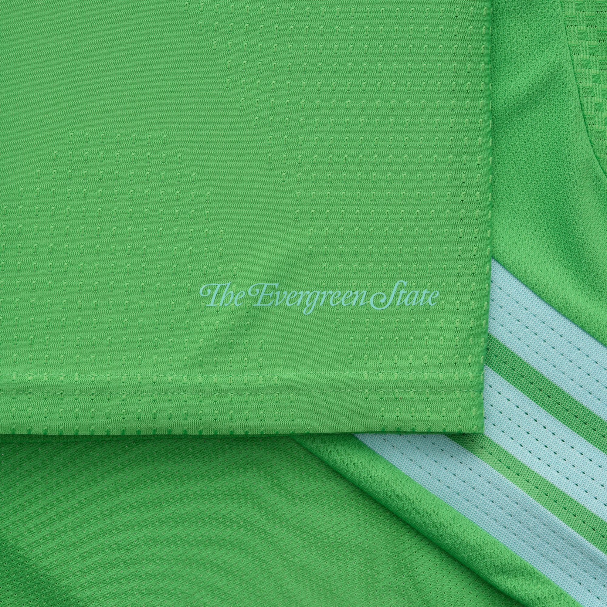 adidas Adult Seattle Sounders Jordan Morris #13 2026 Primary Authentic 'The Evergreen State Kit' Jersey product image
