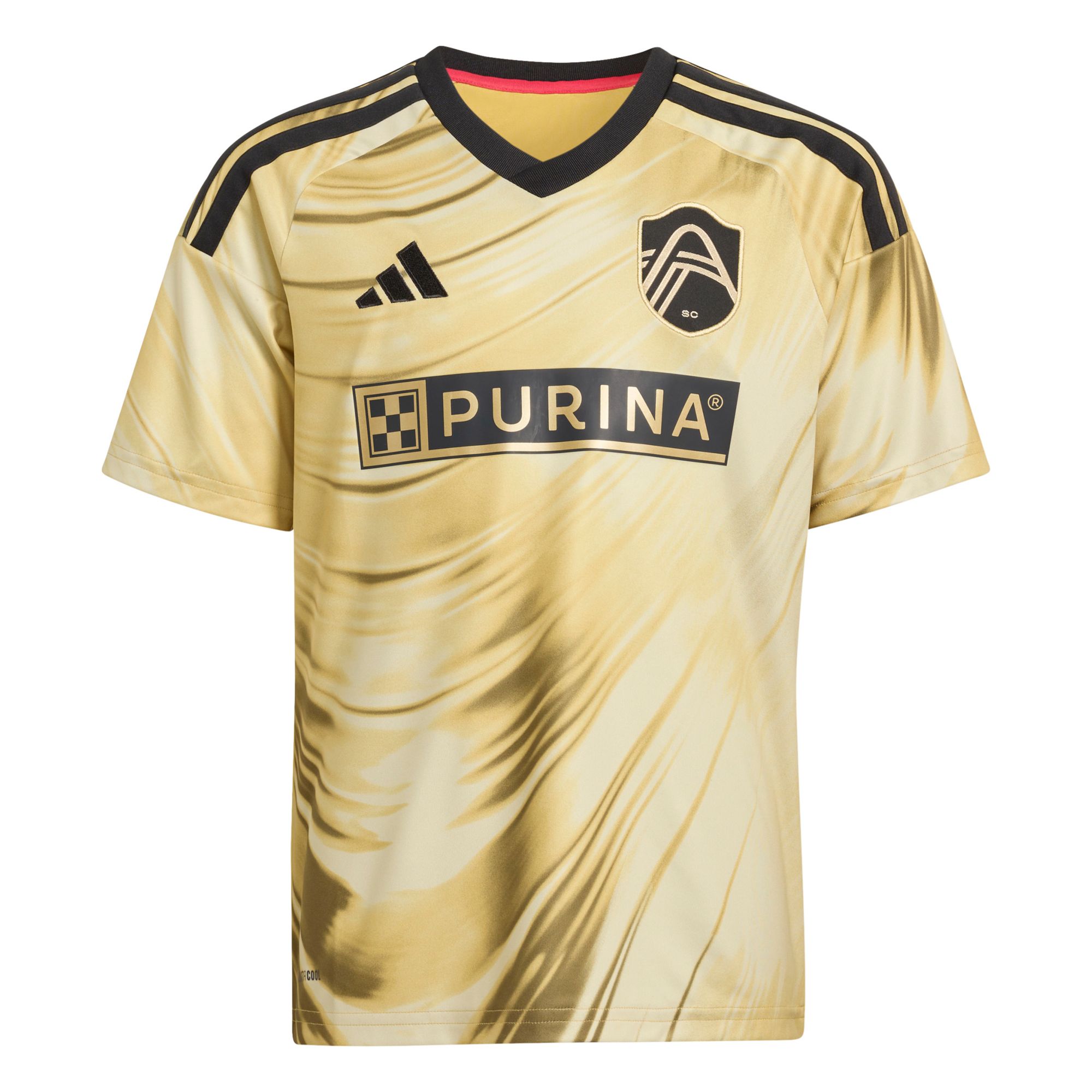 adidas Youth St. Louis City SC Eduard Lowen #10 2026 Secondary Replica 'The Tina Turner Kit' Jersey product image