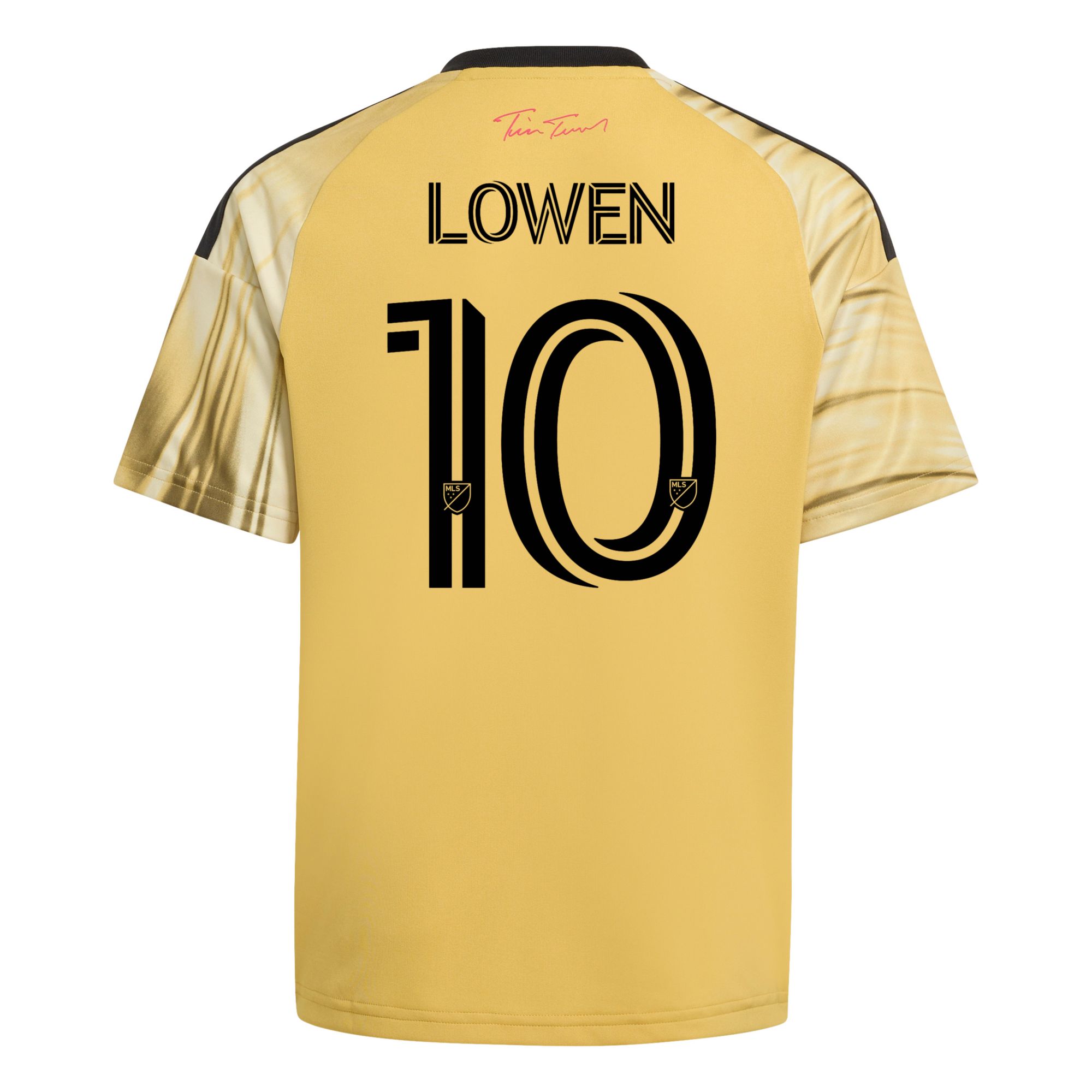 adidas Youth St. Louis City SC Eduard Lowen #10 2026 Secondary Replica 'The Tina Turner Kit' Jersey product image