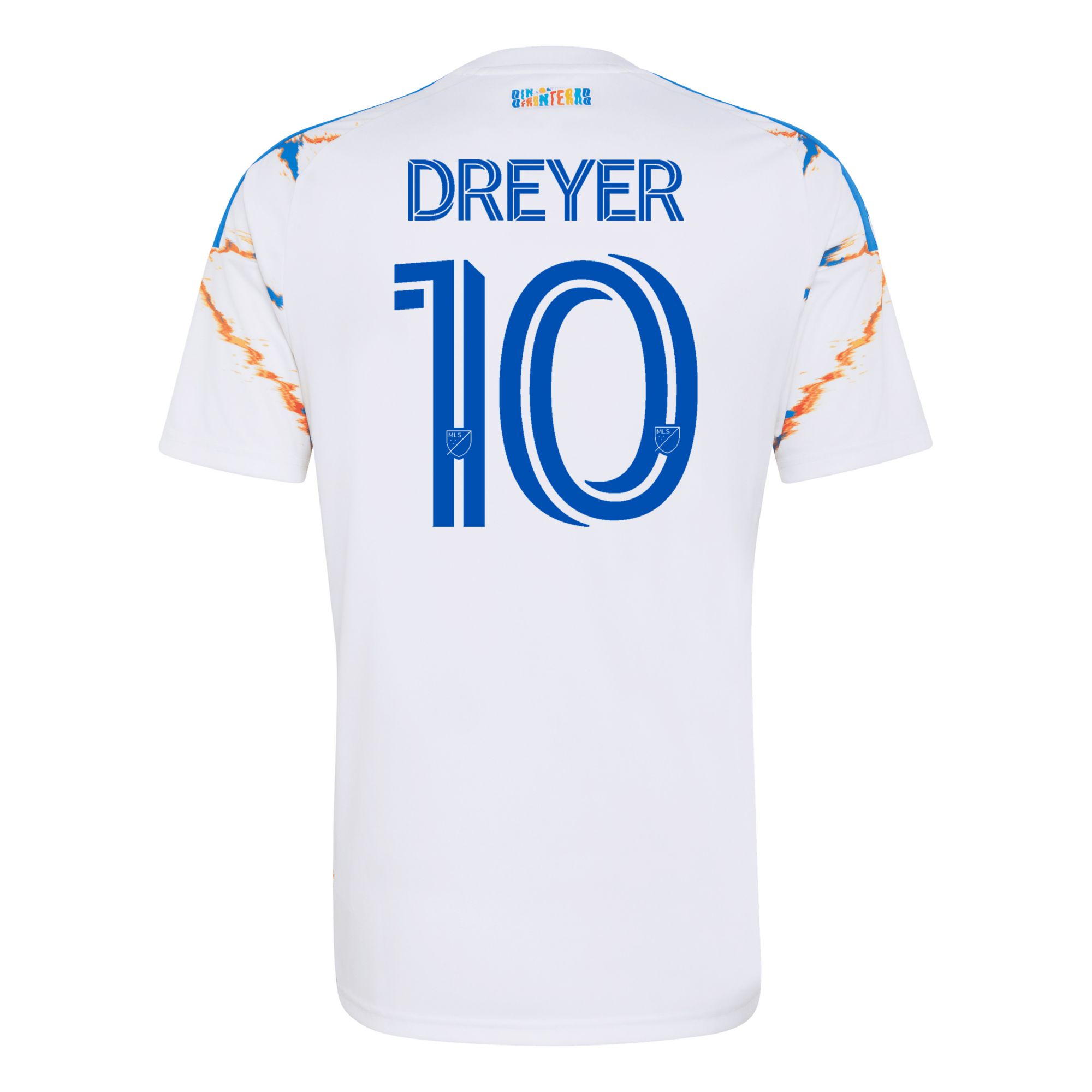 adidas Adult San Diego FC Anders Dreyer #10 2026 Secondary Replica 'Unprecedented Unity Kit' Jersey product image