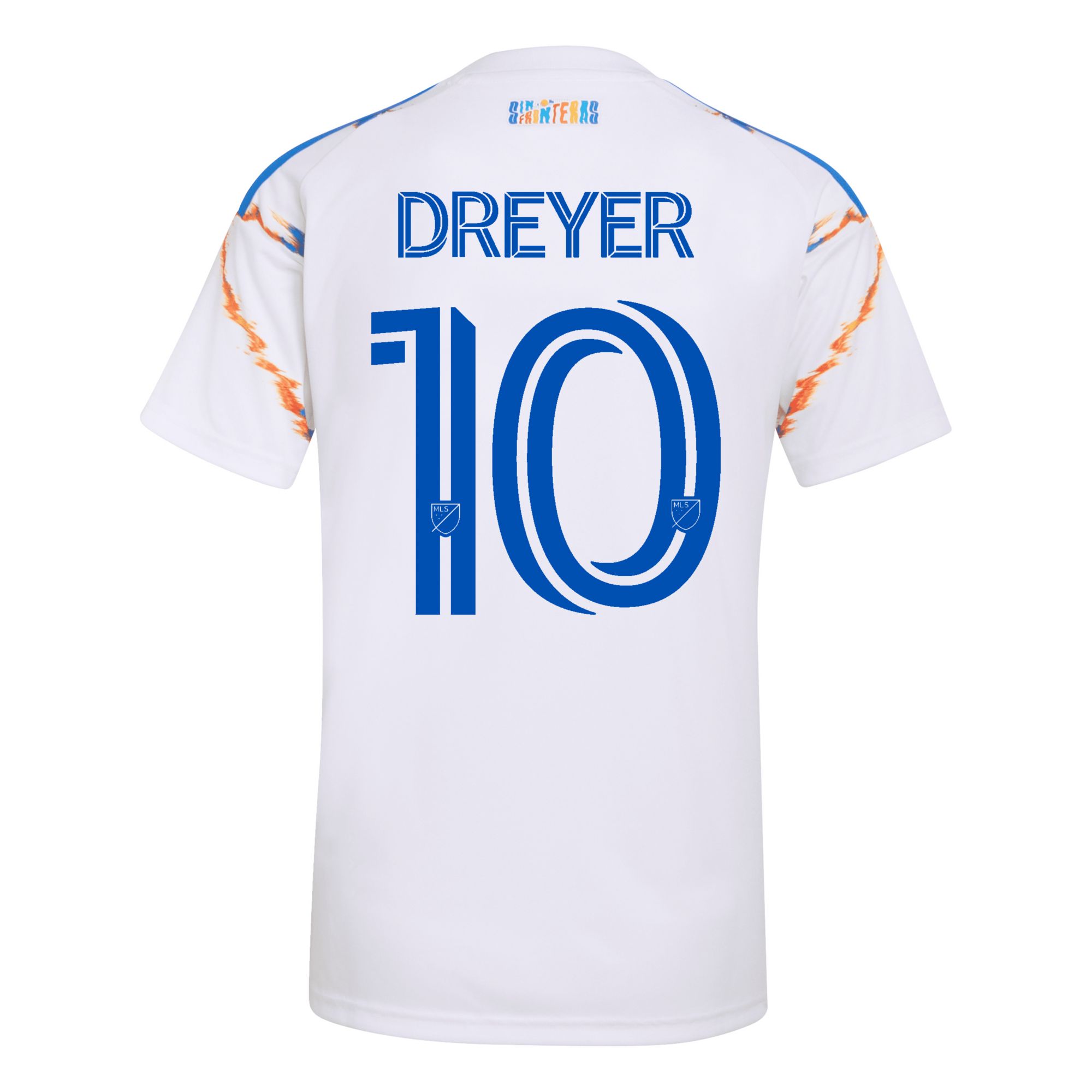 adidas Women's San Diego FC Anders Dreyer #10 2026 Secondary Replica 'Unprecedented Unity Kit' Jersey product image