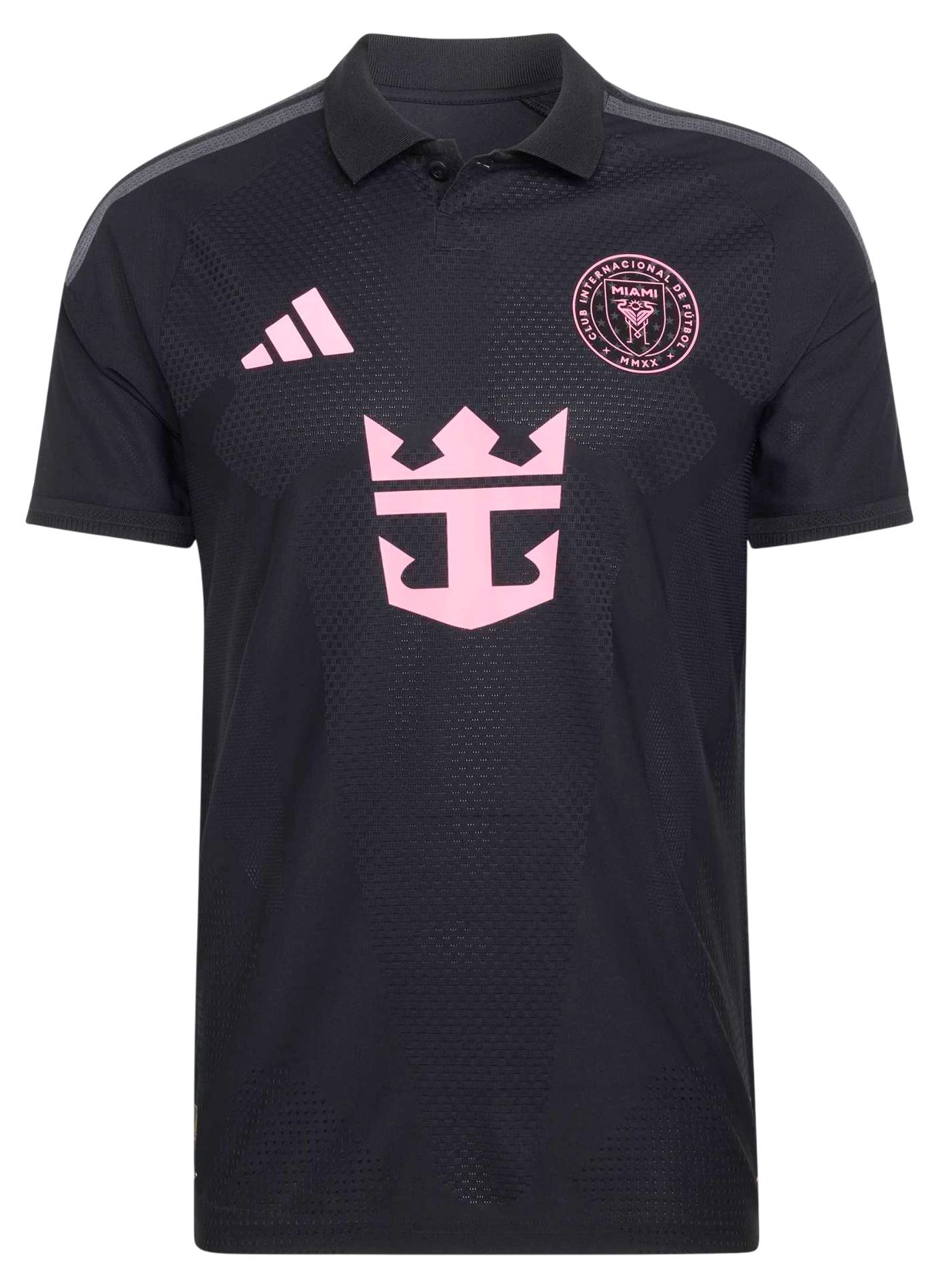 adidas Adult Inter Miami CF Black 2026 Away Authentic Jersey product image