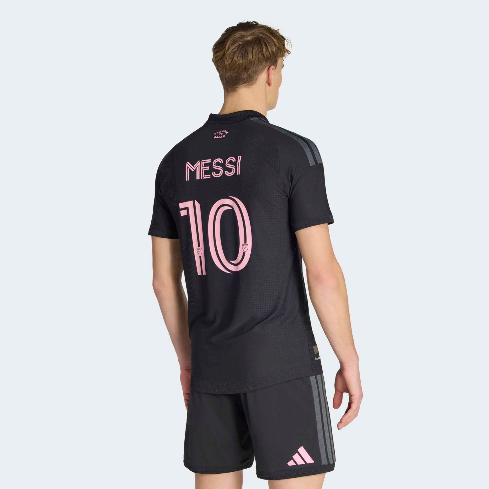adidas Adult Inter Miami CF Black 2026 Away Authentic Jersey product image