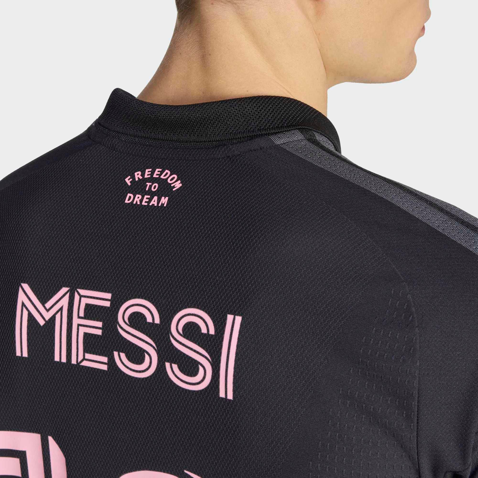 adidas Adult Inter Miami CF Black 2026 Away Authentic Jersey product image