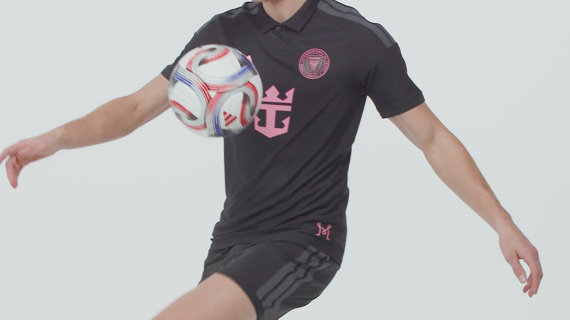 adidas Adult Inter Miami CF Black 2026 Away Authentic Jersey product